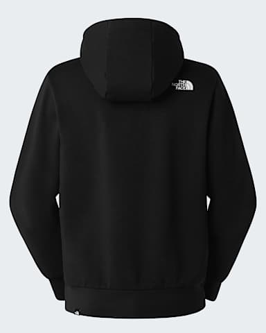 Mens Simple Dome Light Regular Hoodie TNF TNF Black alt1