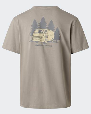 Van Life Relaxed Graphic Tshirt voor heren TNF Stone Slab alt1