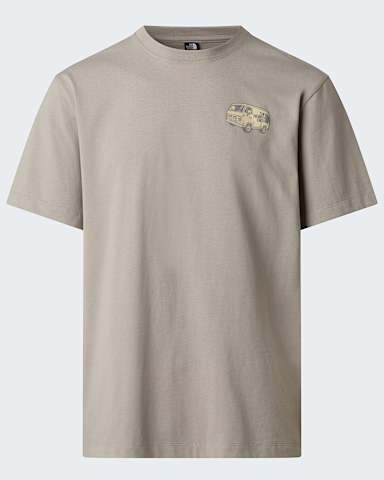 Van Life Relaxed Graphic Tshirt voor heren TNF Stone Slab hero