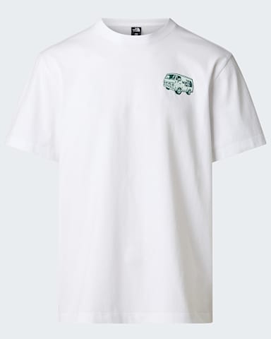 Mens Van Life Relaxed Graphic TShirt TNF TNF White hero