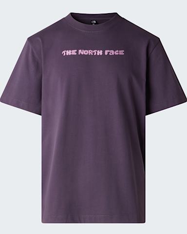 Mens Logo Twist Relaxed Graphic TShirt TNF Endless Dusk hero