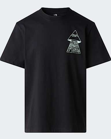 Mountain Play relaxt geschnittenes TShirt mit Grafik fr Herren TNF TNF Black hero