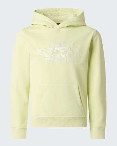 Camisola com capuz Drew Peak Light para adolescente TNF Lemon Mist hero