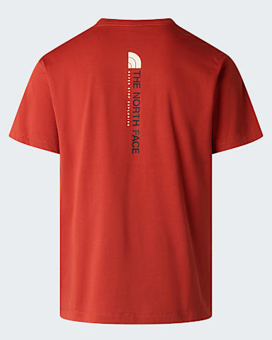 Vertical normal geschnittenes TShirt mit Grafik fr Herren TNF Iron Clay alt1