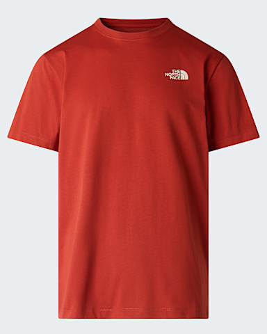 Vertical normal geschnittenes TShirt mit Grafik fr Herren TNF Iron Clay hero