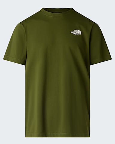 NSE Box normal geschnittenes TShirt fr Herren TNF Woodland Green hero