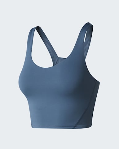 Sujetador largo Jaida para mujer TNF Granite Grey hero
