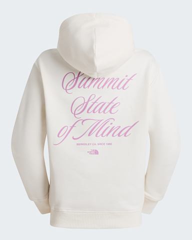 Sudadera holgada con capucha Inspire Exploration para mujer TNF White DuneHushed Lavender alt1