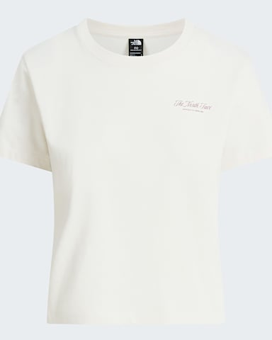 Dames Inspire Exploration Cutie TShirt TNF White DuneHushed Lavender hero