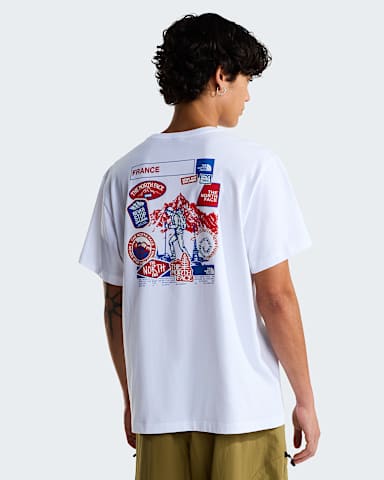 Tshirt dcontract Country Stickers France unisexe TNF TNF WhiteTNF White alt2