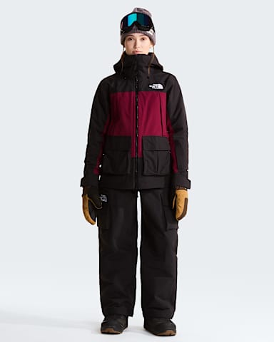 Womens Slaydee Triclimate 3in1 Jacket TNF Burgundy CrushTNF Black alt1