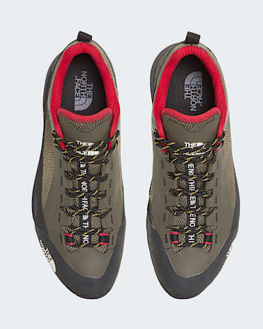 Mens Verto GORETEX Alpine Shoes TNF New Taupe GreenSummit Gold alt1