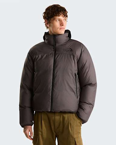 Mens Pertex Nuptse Reversible Jacket TNF LeadTNF Black alt1