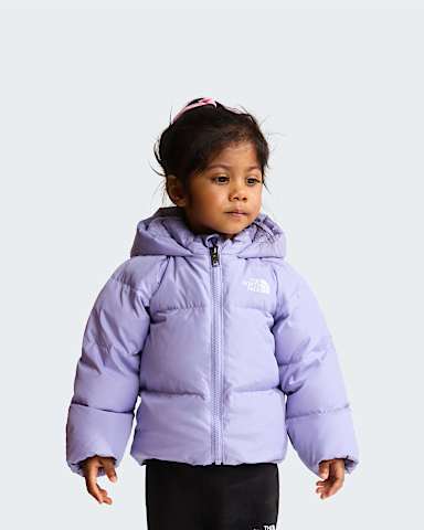 Veste en duvet et polaire North pour bb TNF Pale Plum hero