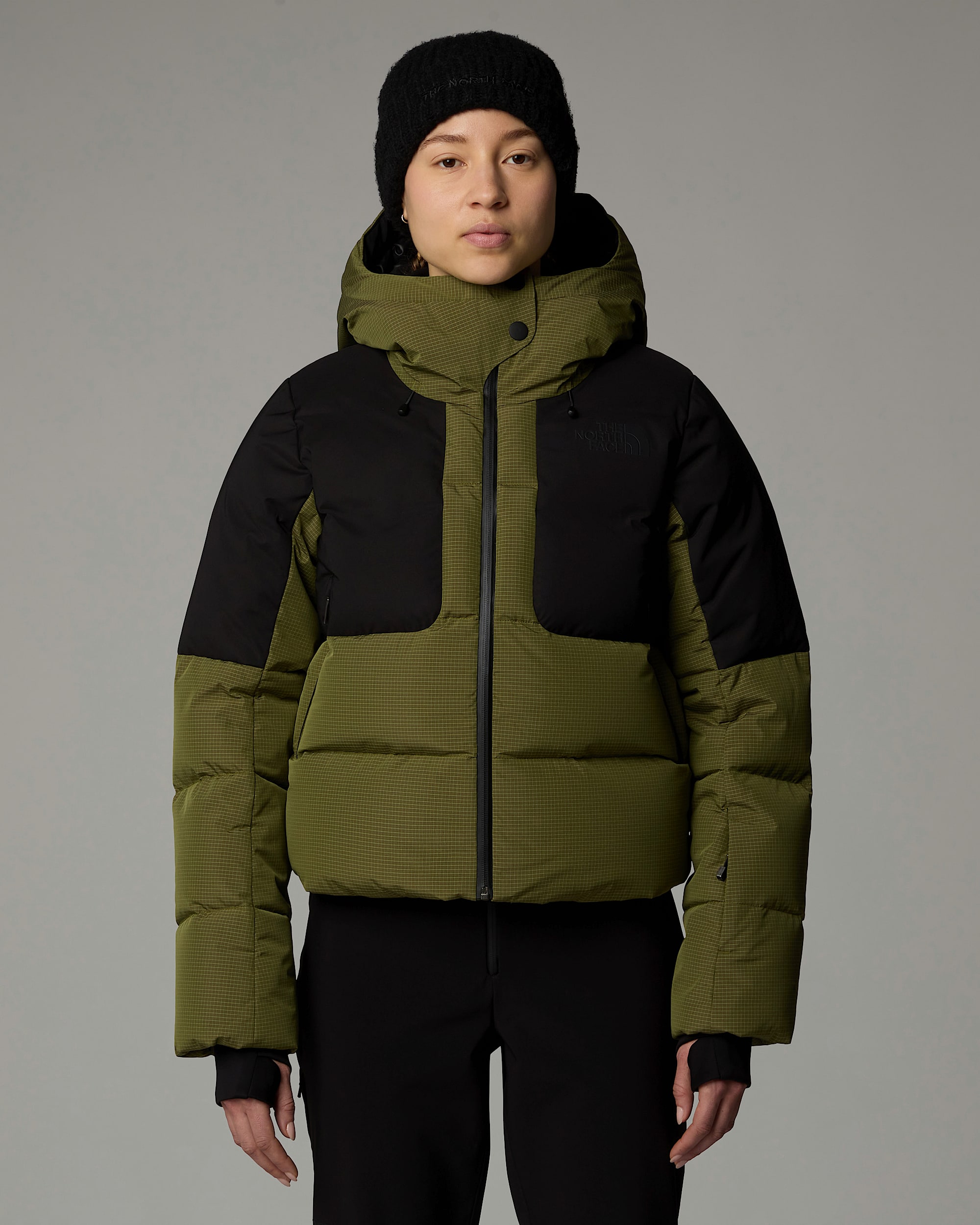 Cropped Cold Spelldonsjas voor dames TNF HERO