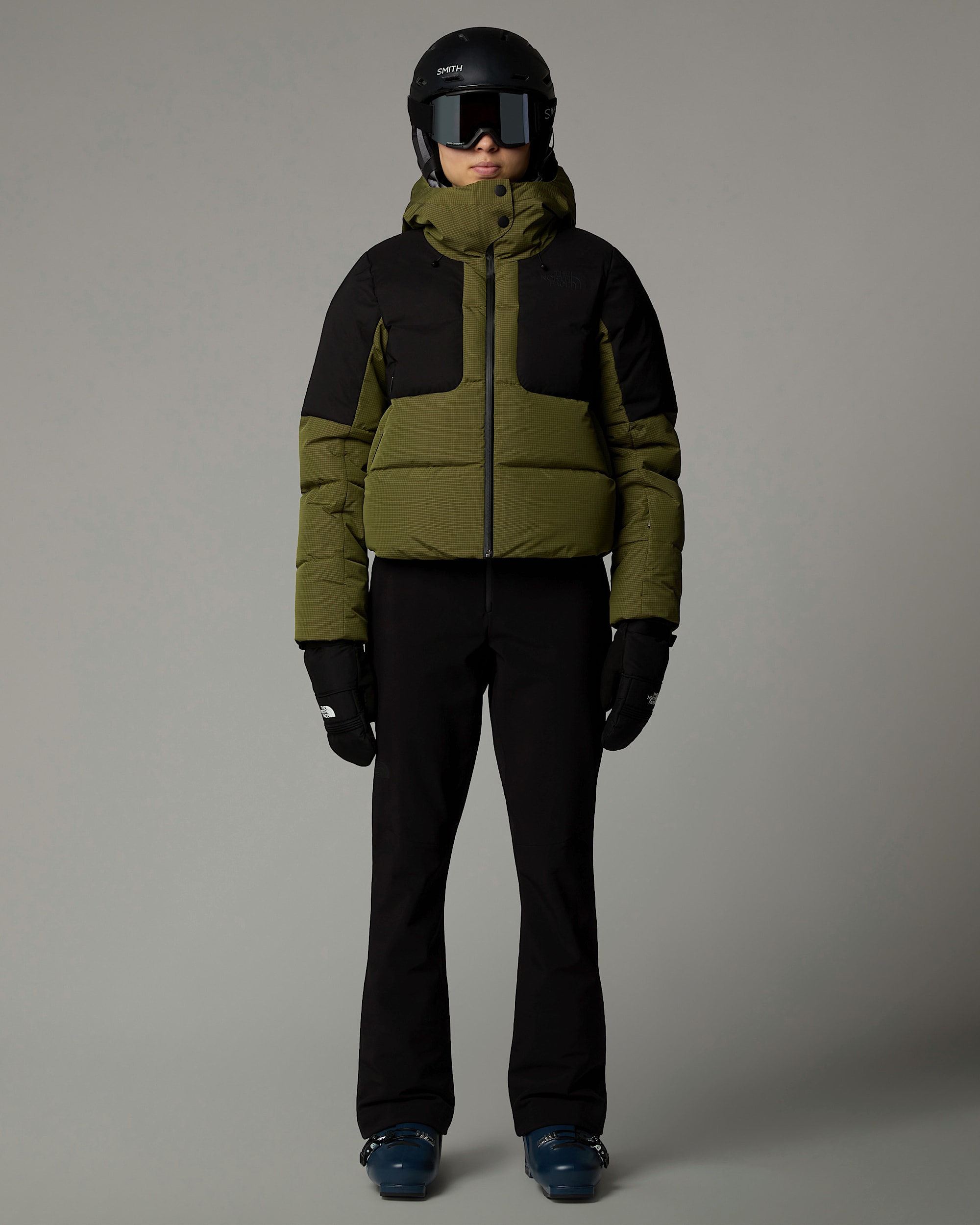 Cropped Cold Spelldonsjas voor dames TNF ALT1