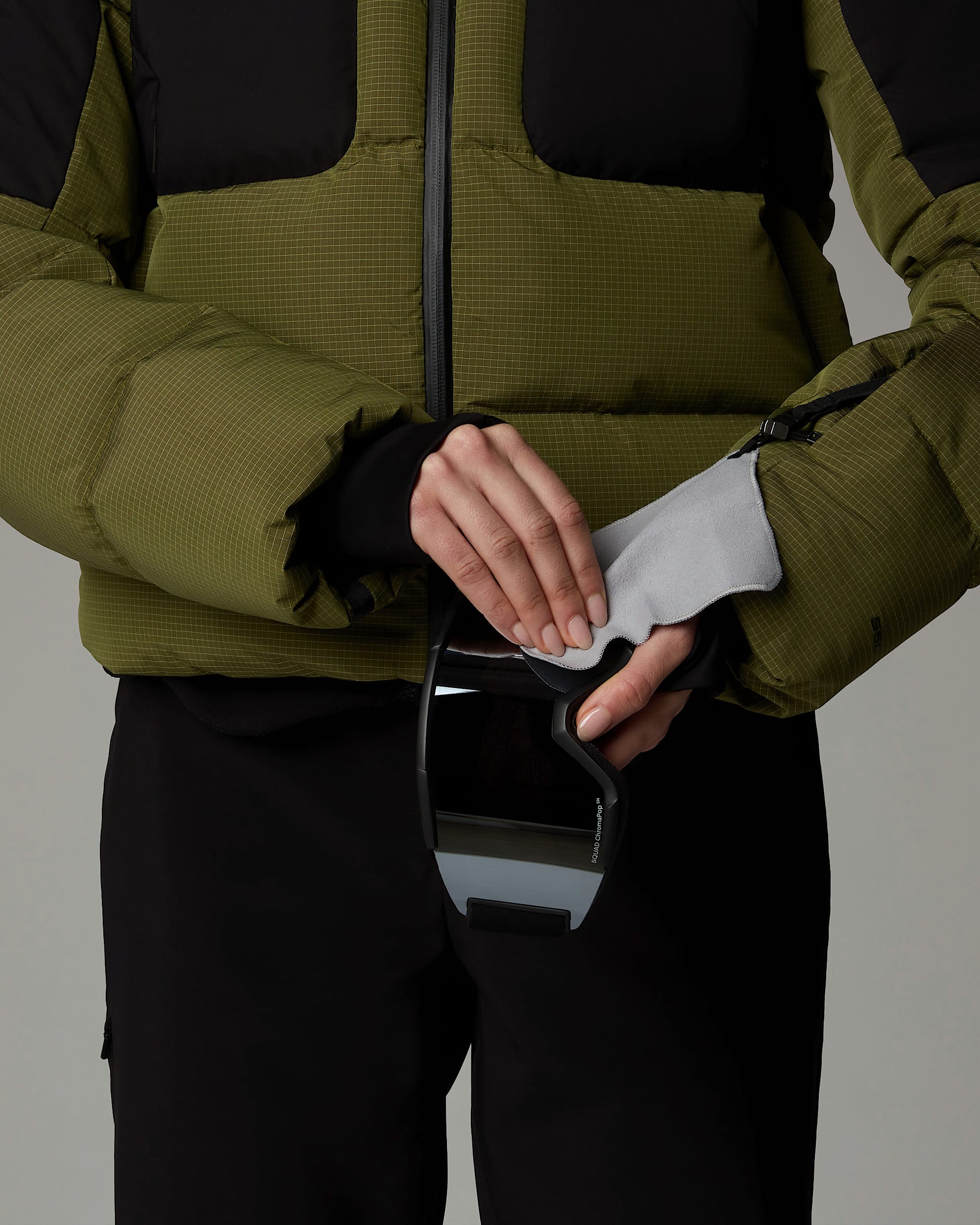 Cropped Cold Spelldonsjas voor dames TNF ALT10