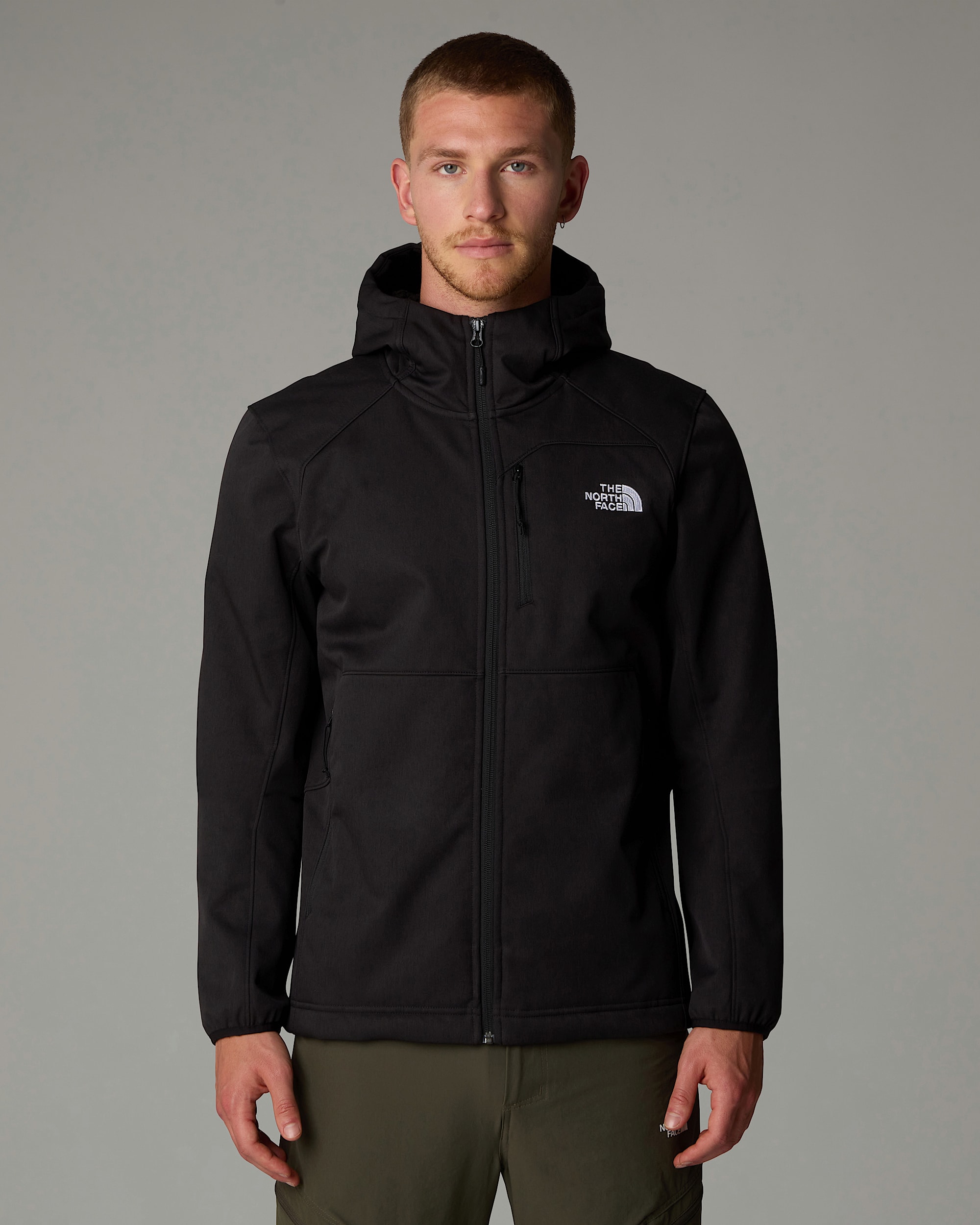 Mens Quest Hooded Softshell Jacket TNF HERO