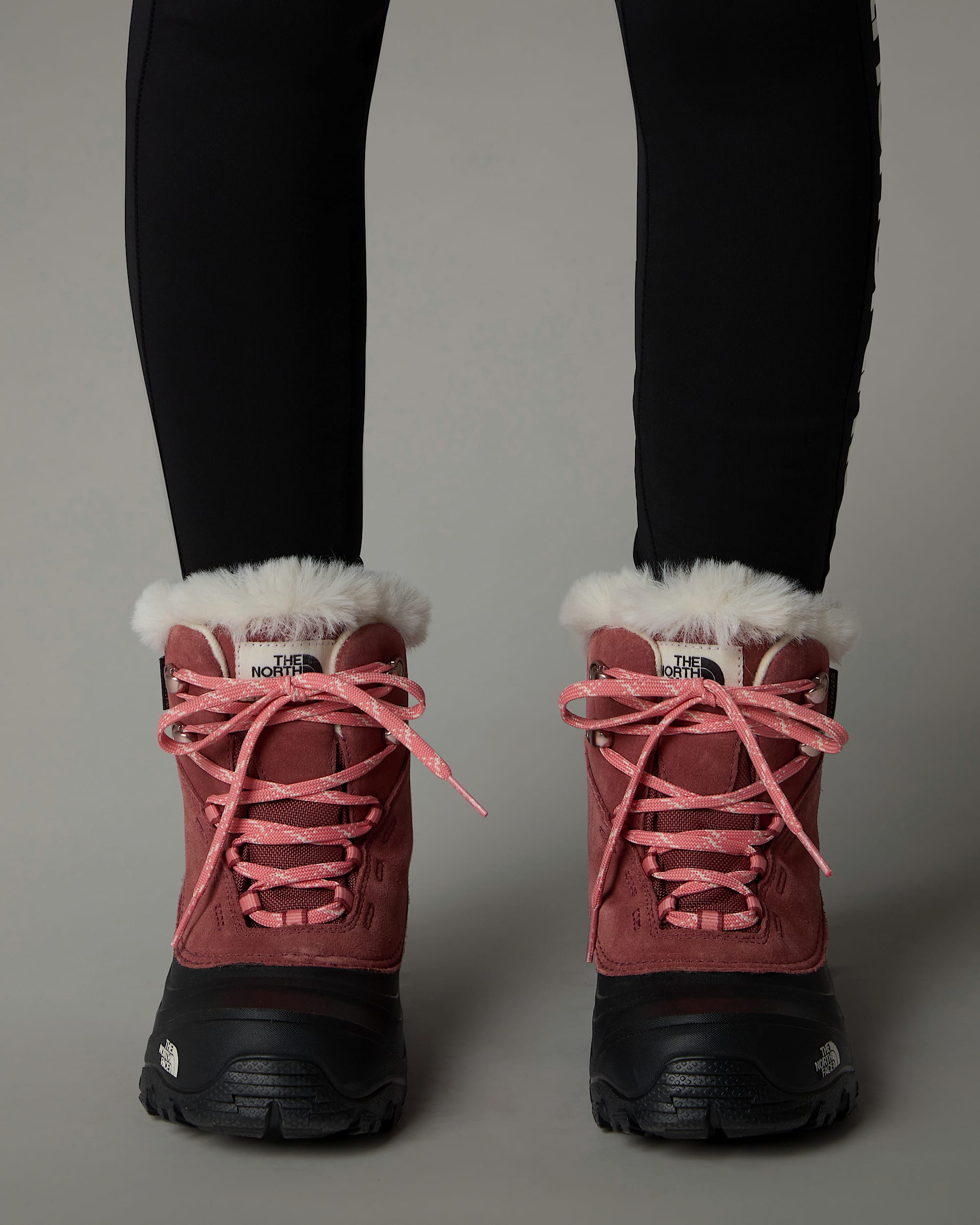 Kids Shellista V Lace Waterproof Snow Boots TNF ALT3