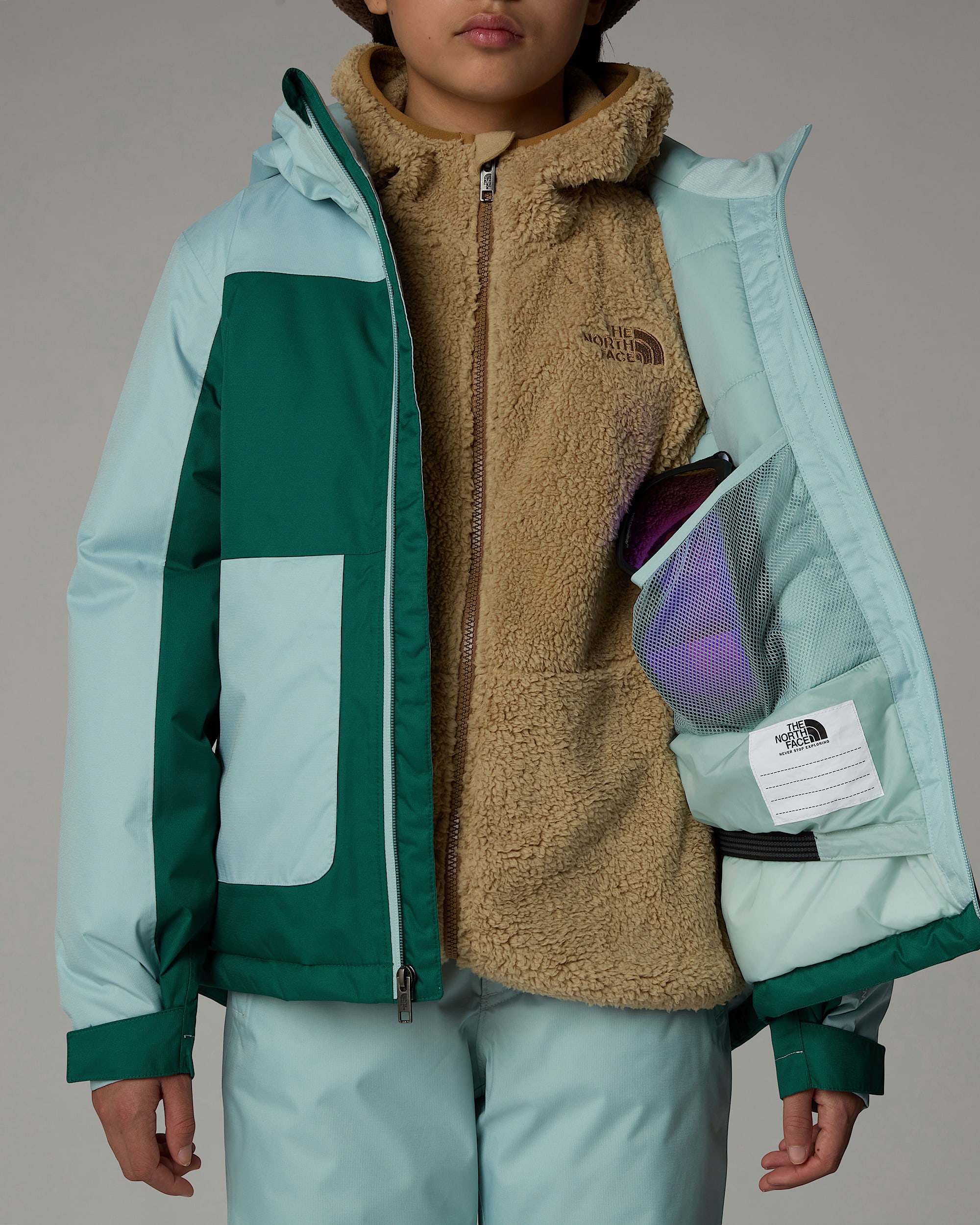 Veste isolante Freedom pour fille TNF Evergreen ALT9