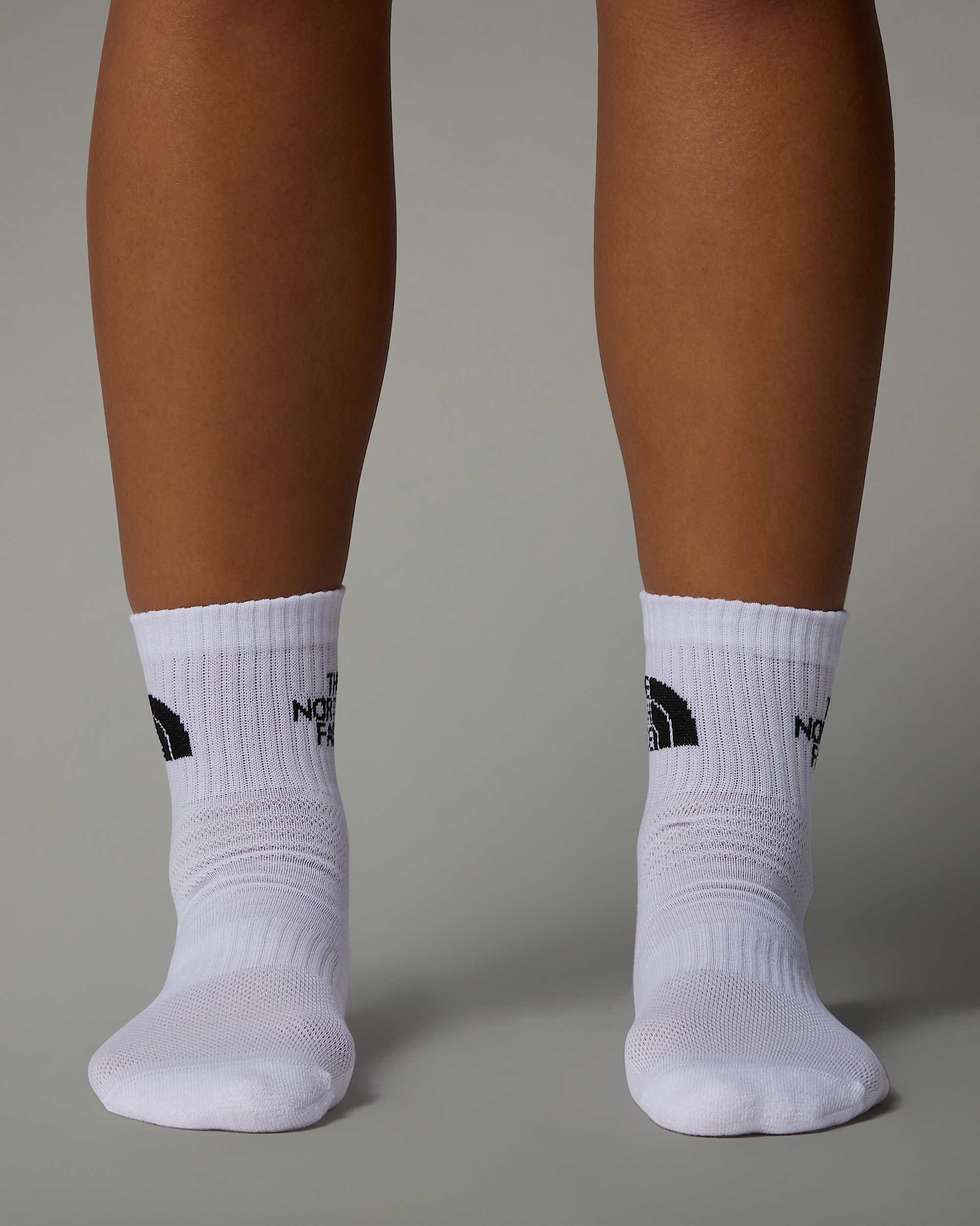 Chaussettes courtes avec amorti Multi Sport TNF TNF White ALT1