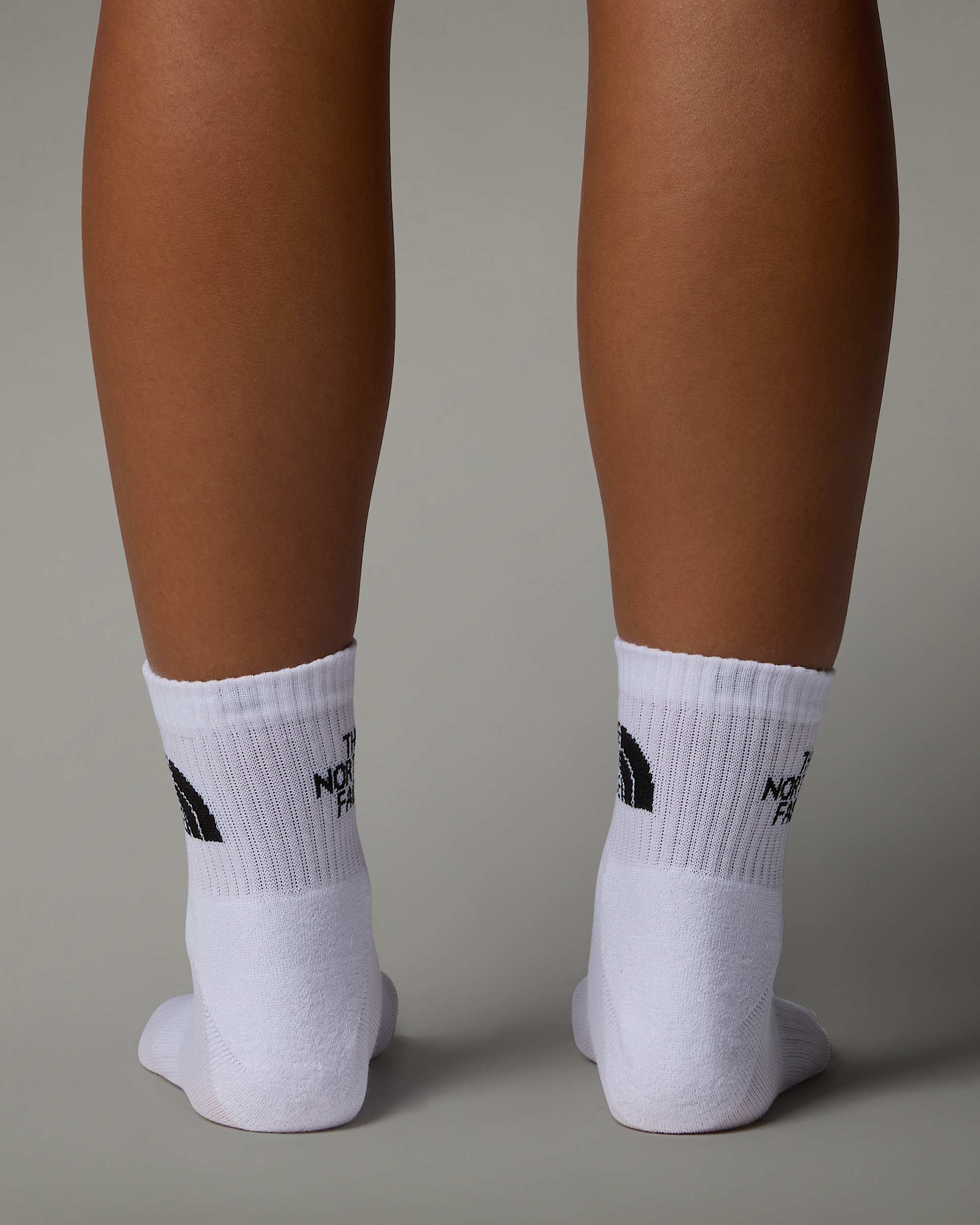 Chaussettes courtes avec amorti Multi Sport TNF TNF White ALT4