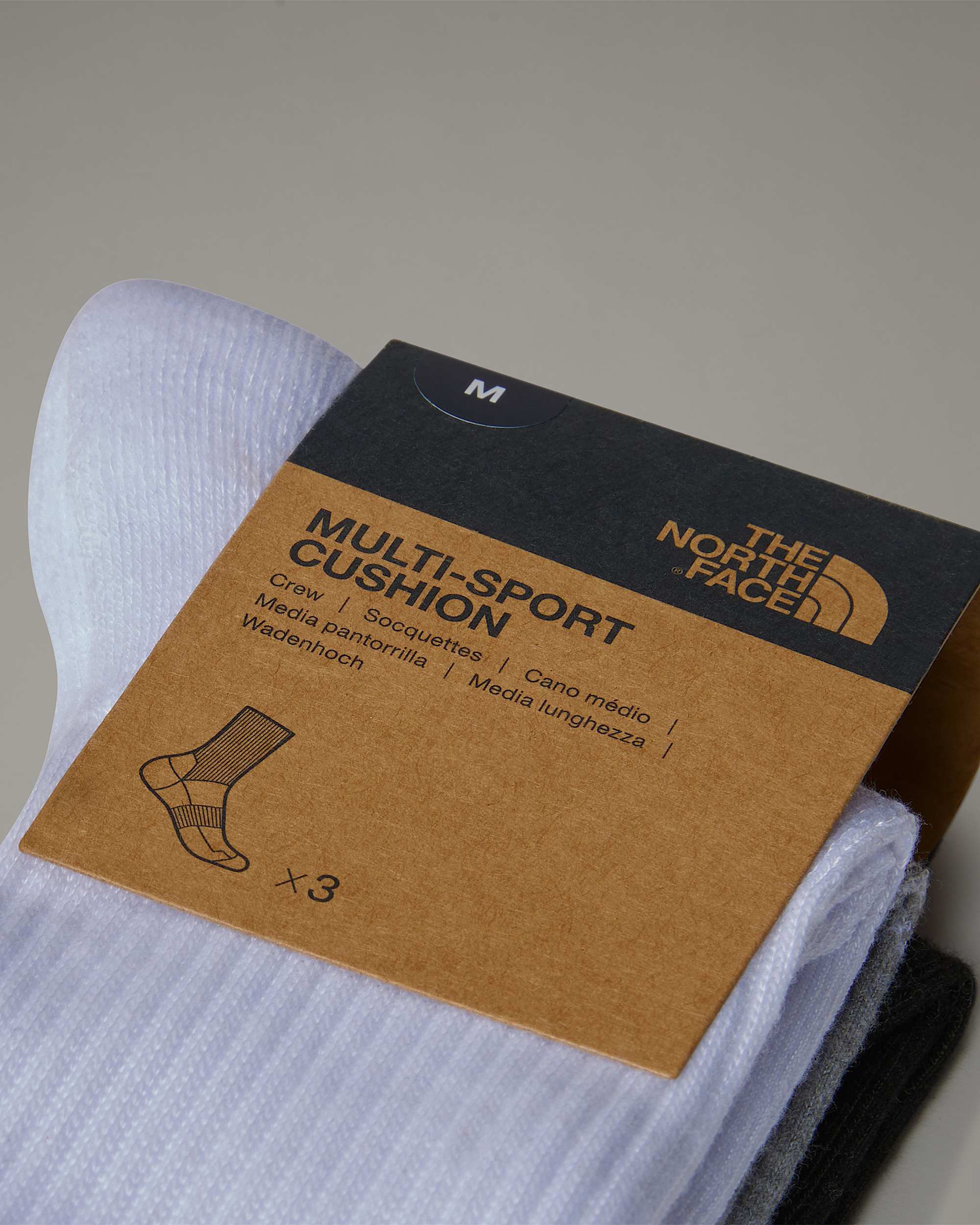 Multi Sport Cushion Crew Socks TNF ALT3