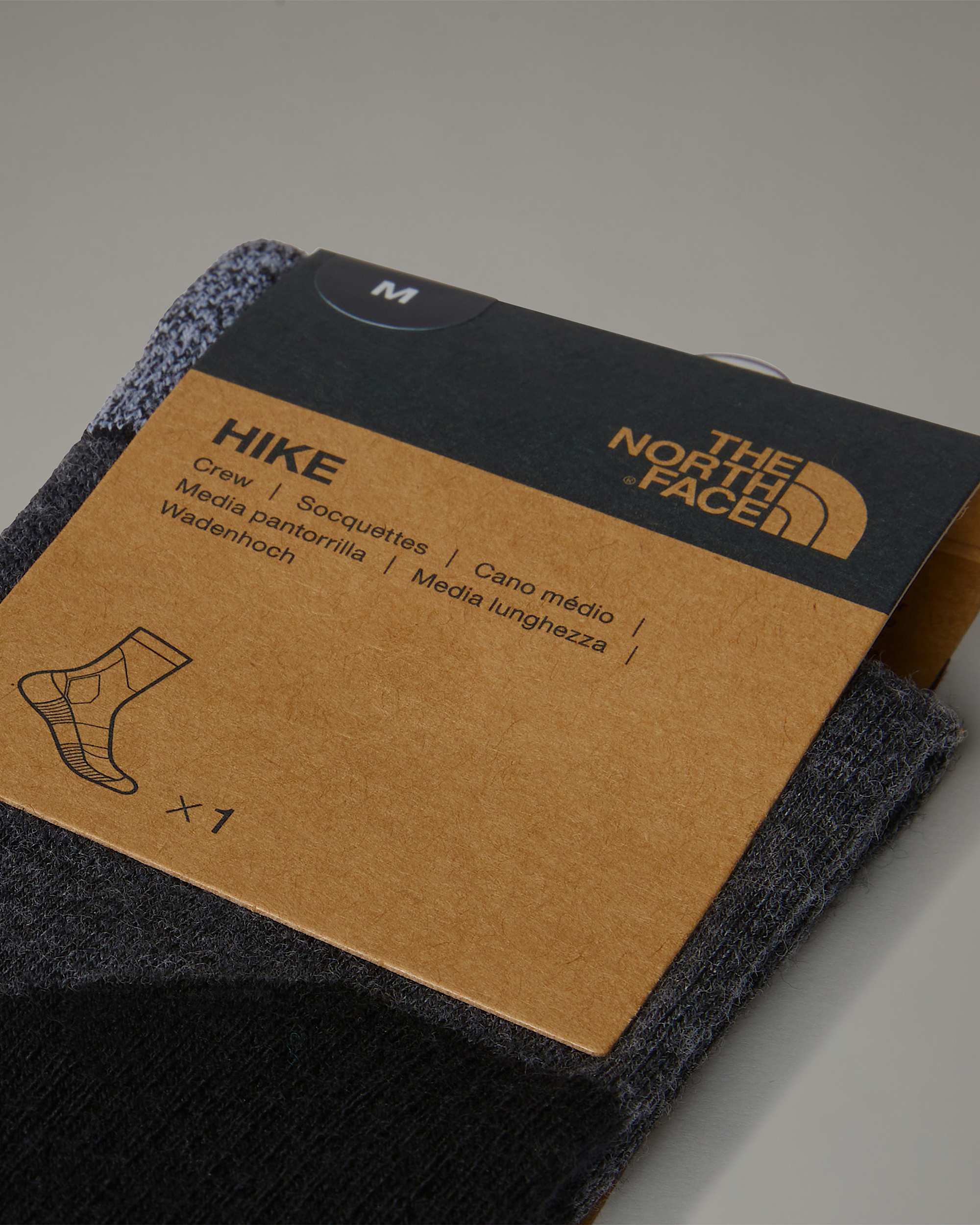 Hiking Crew Socks TNF ALT4