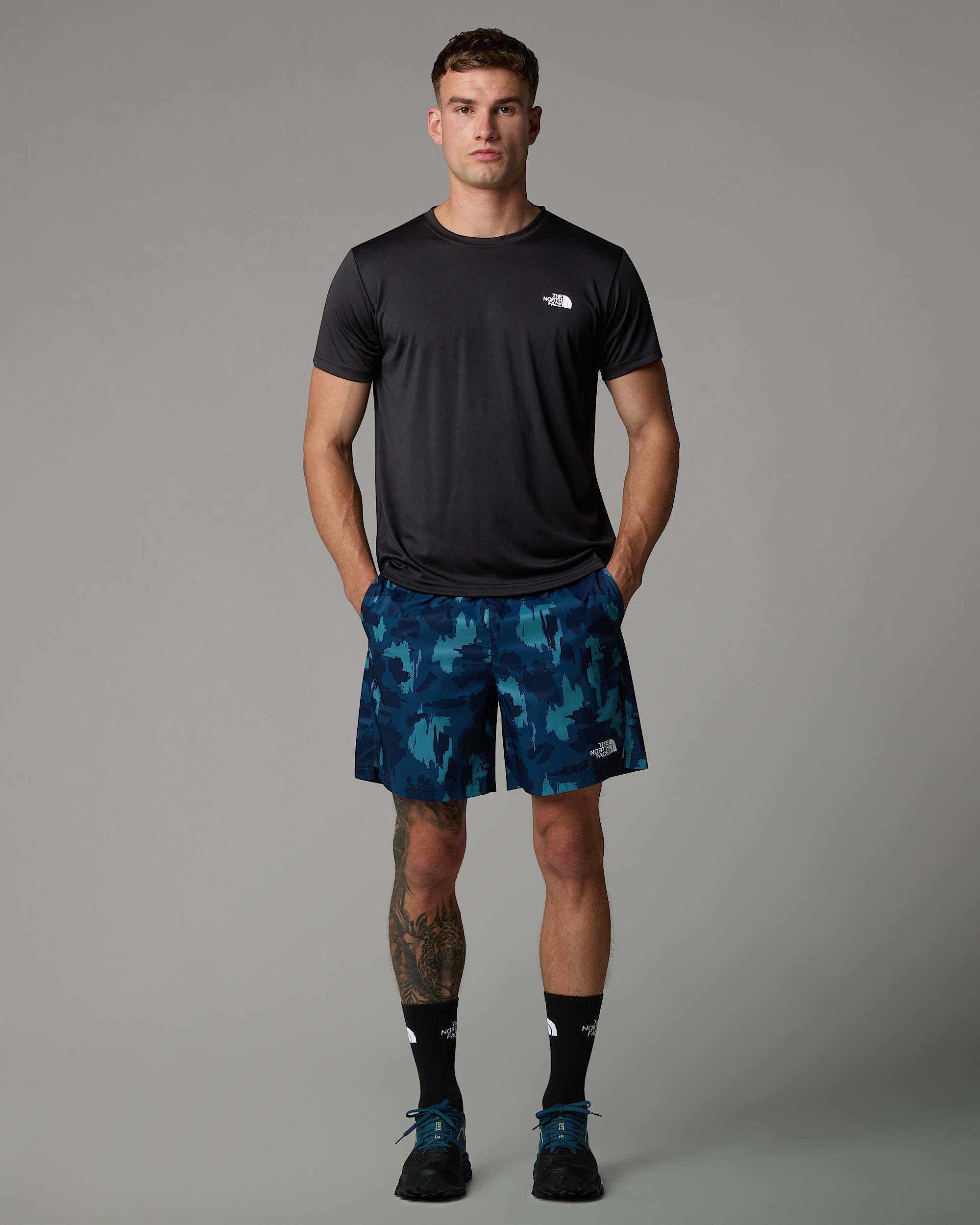 Camiseta Reaxion Amp para hombre TNF alt1