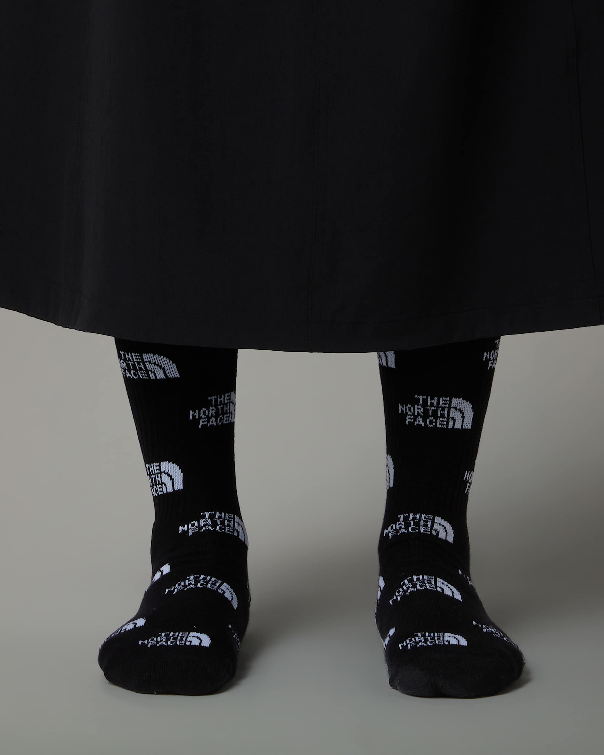Everyday Crew Logo Socks TNF ALT1