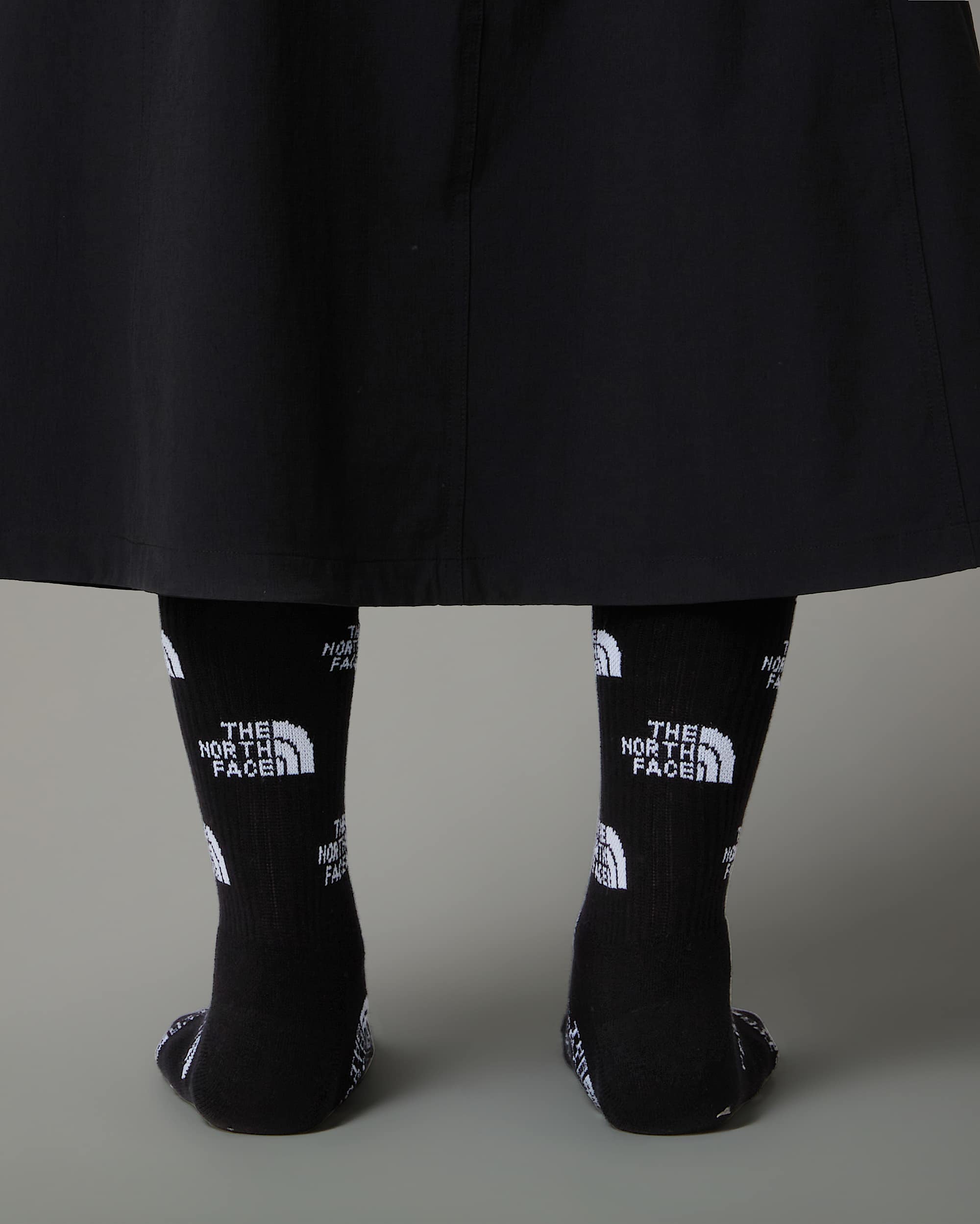 Everyday Crew Logo Socks TNF ALT4