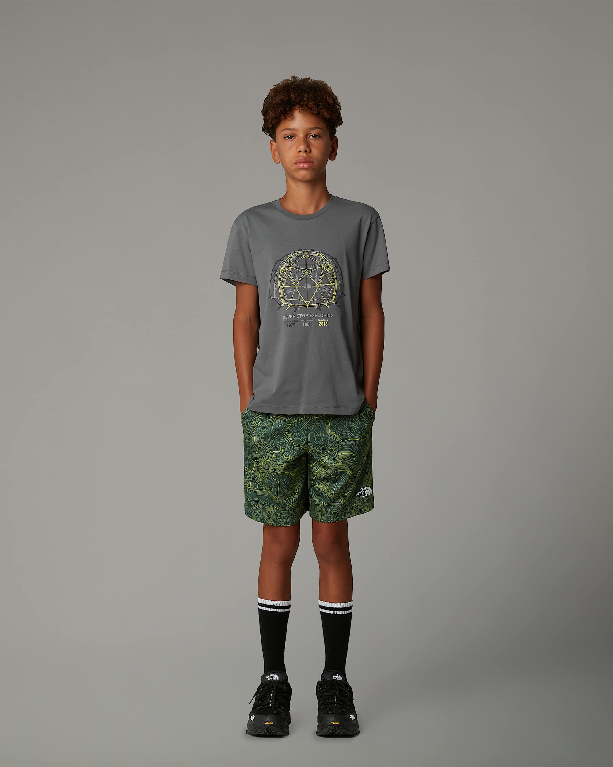 Boys Relaxed Graphic TShirt TNF ALT1