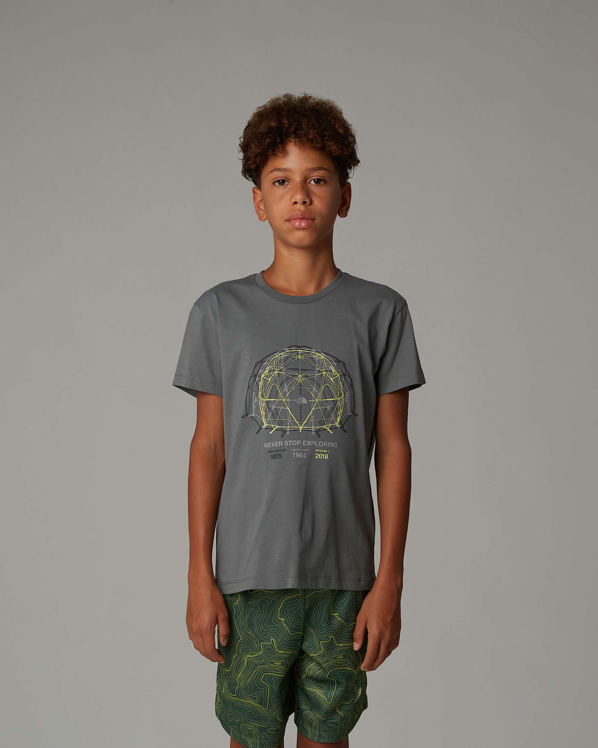 Boys Relaxed Graphic TShirt TNF HERO