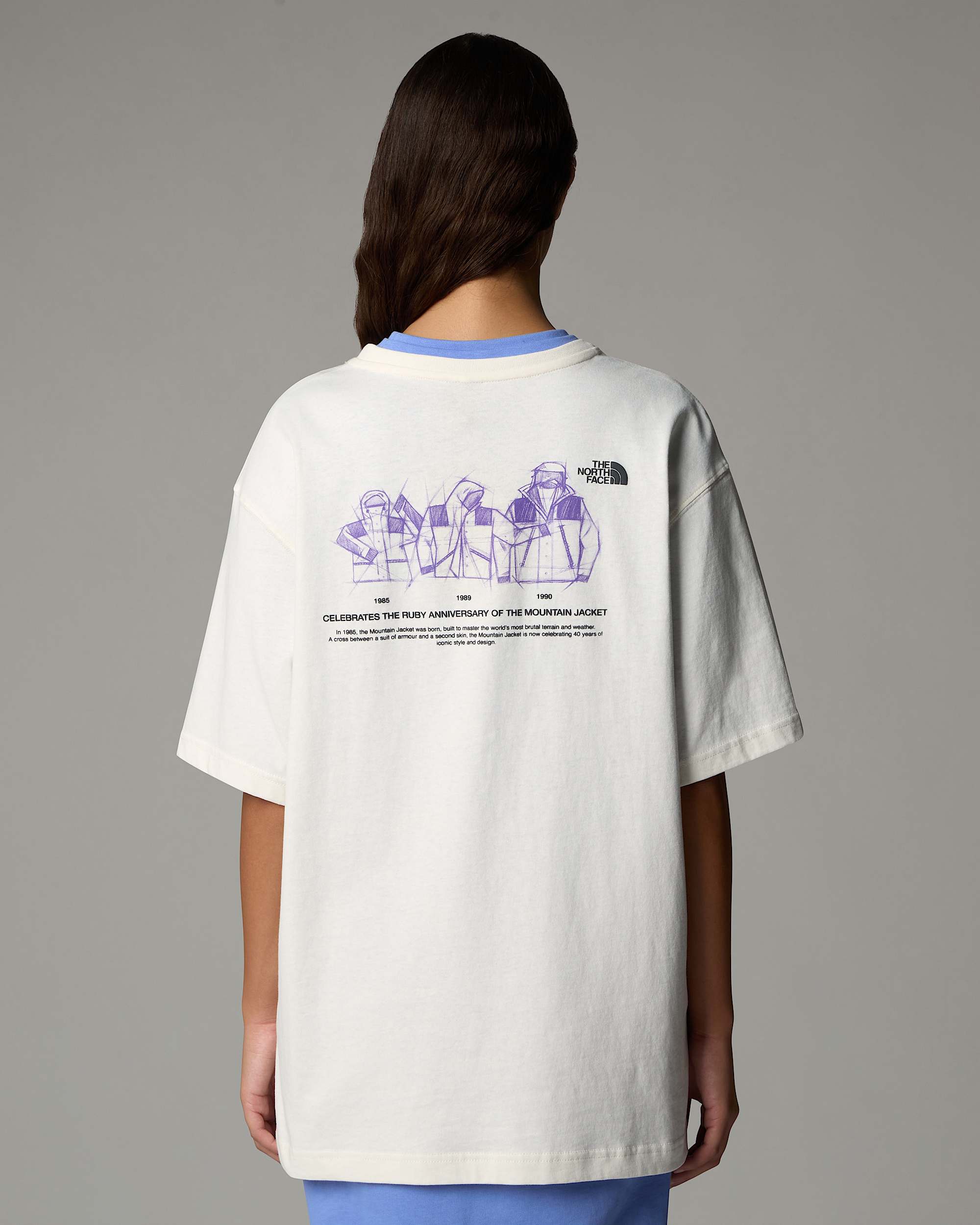 Mountain Jacket Anniversary relaxed Tshirt TNF alt6