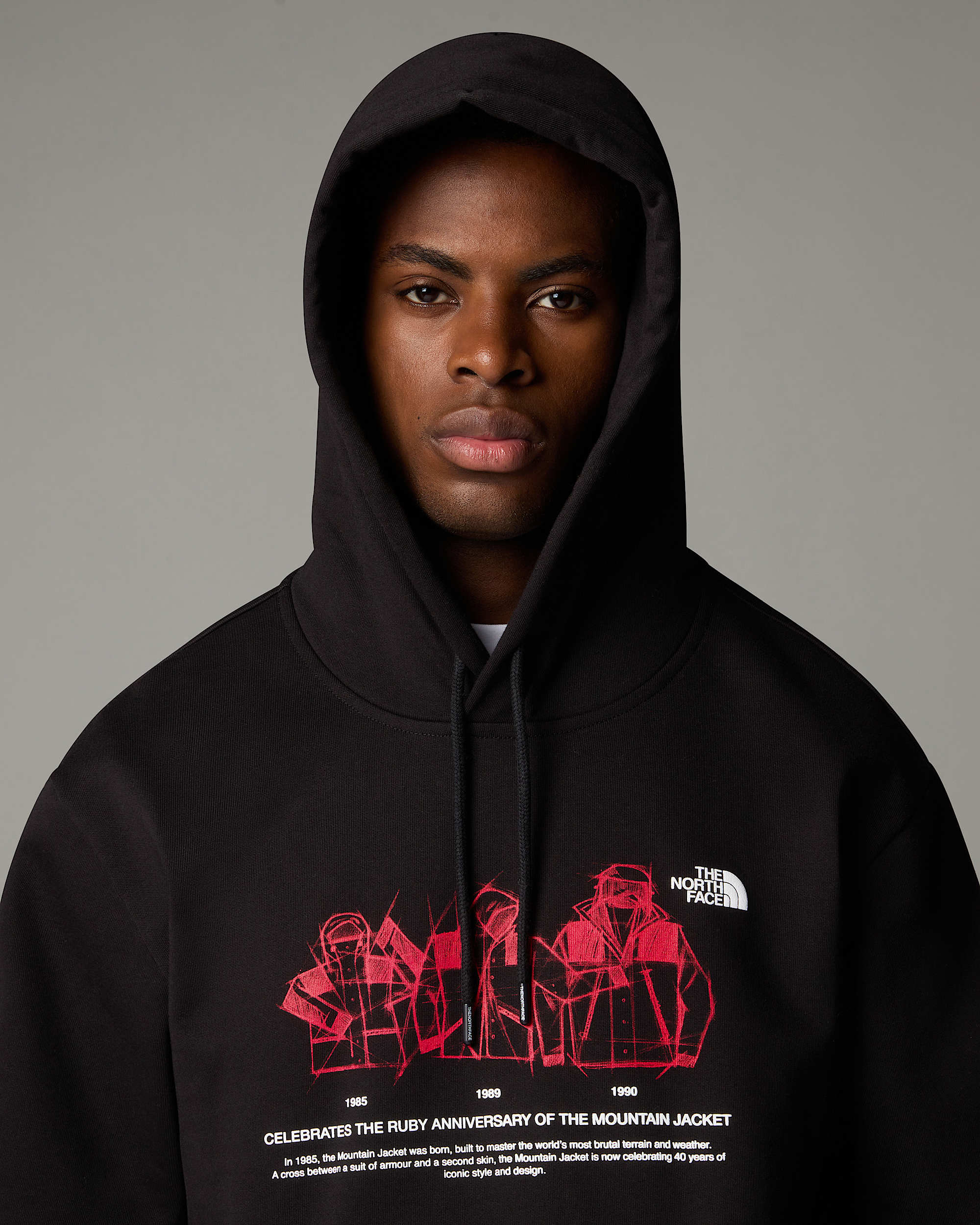 Mountain Jacket Anniversary Relaxed Hoodie TNF alt5