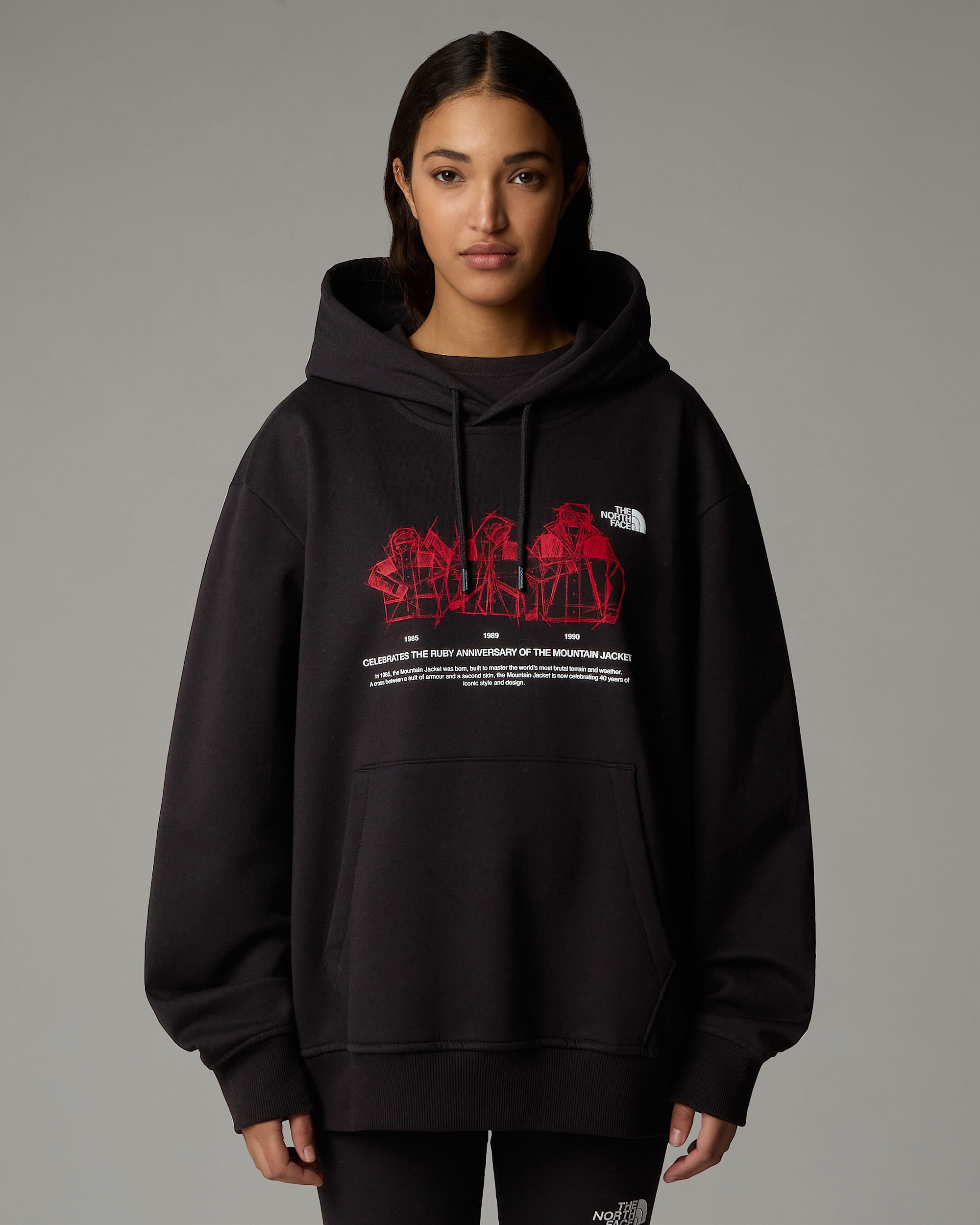 Mountain Jacket Anniversary Relaxed Hoodie TNF alt8