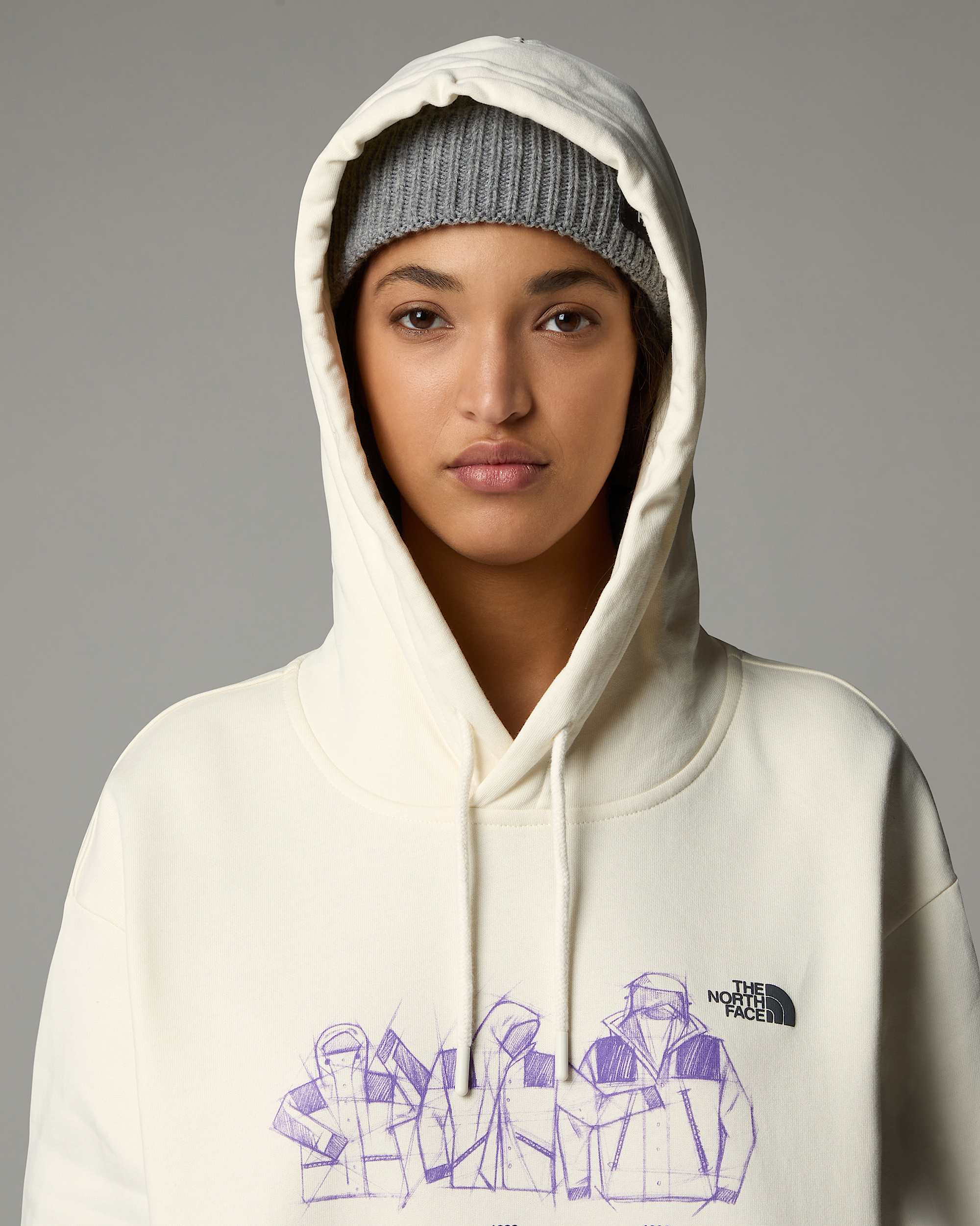 Sudadera holgada con capucha Mountain Jacket Anniversary TNF alt5