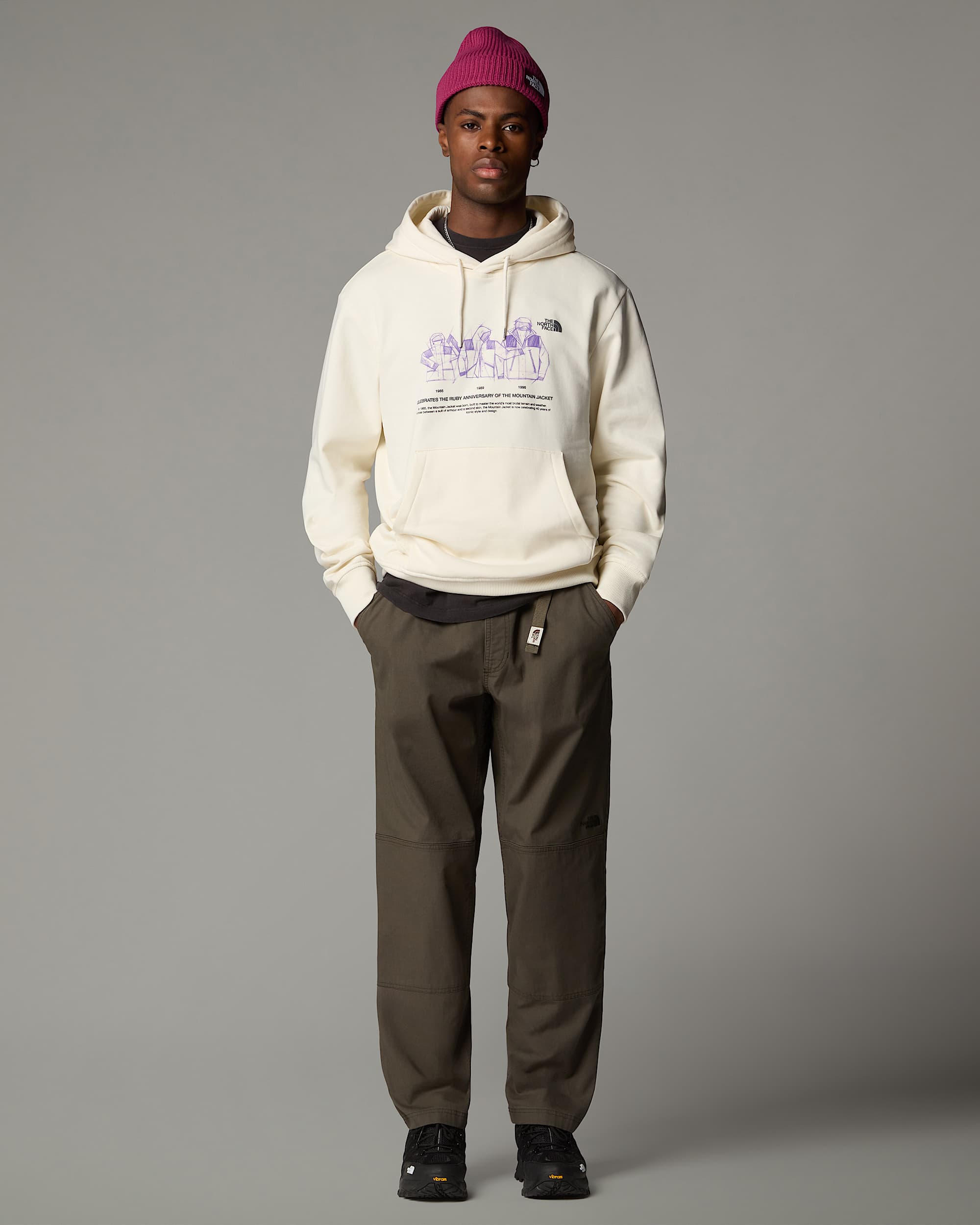 Sudadera holgada con capucha Mountain Jacket Anniversary TNF alt8