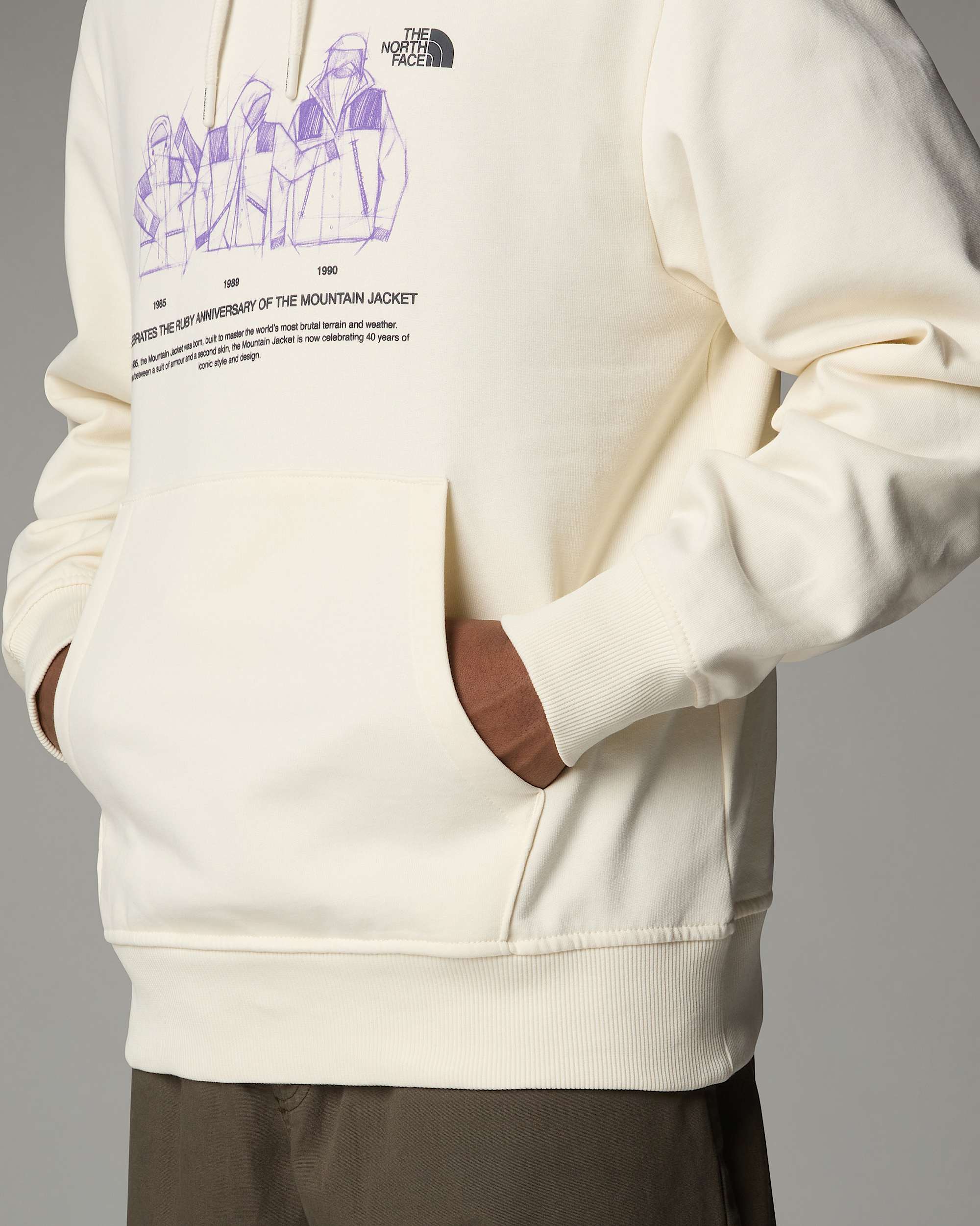 Sudadera holgada con capucha Mountain Jacket Anniversary TNF alt12