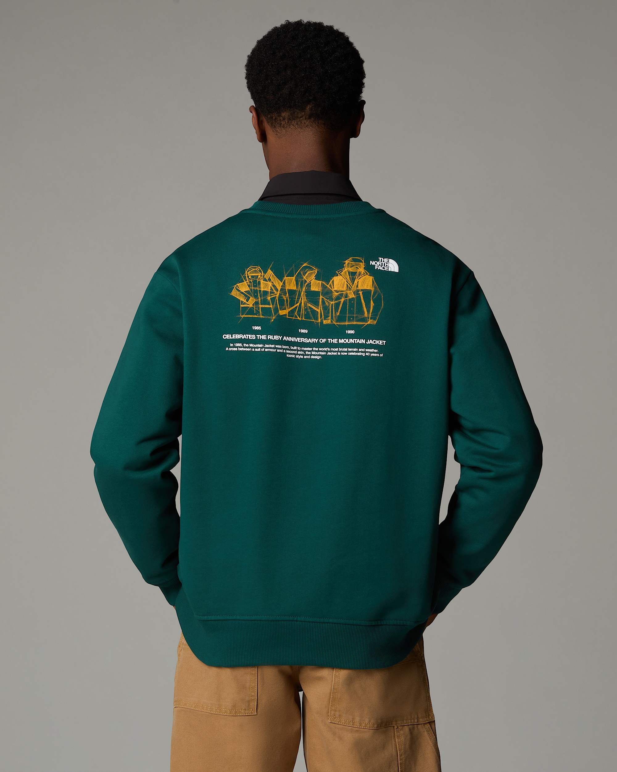 Sweat dcontract Mountain Jacket Anniversary TNF ALT2