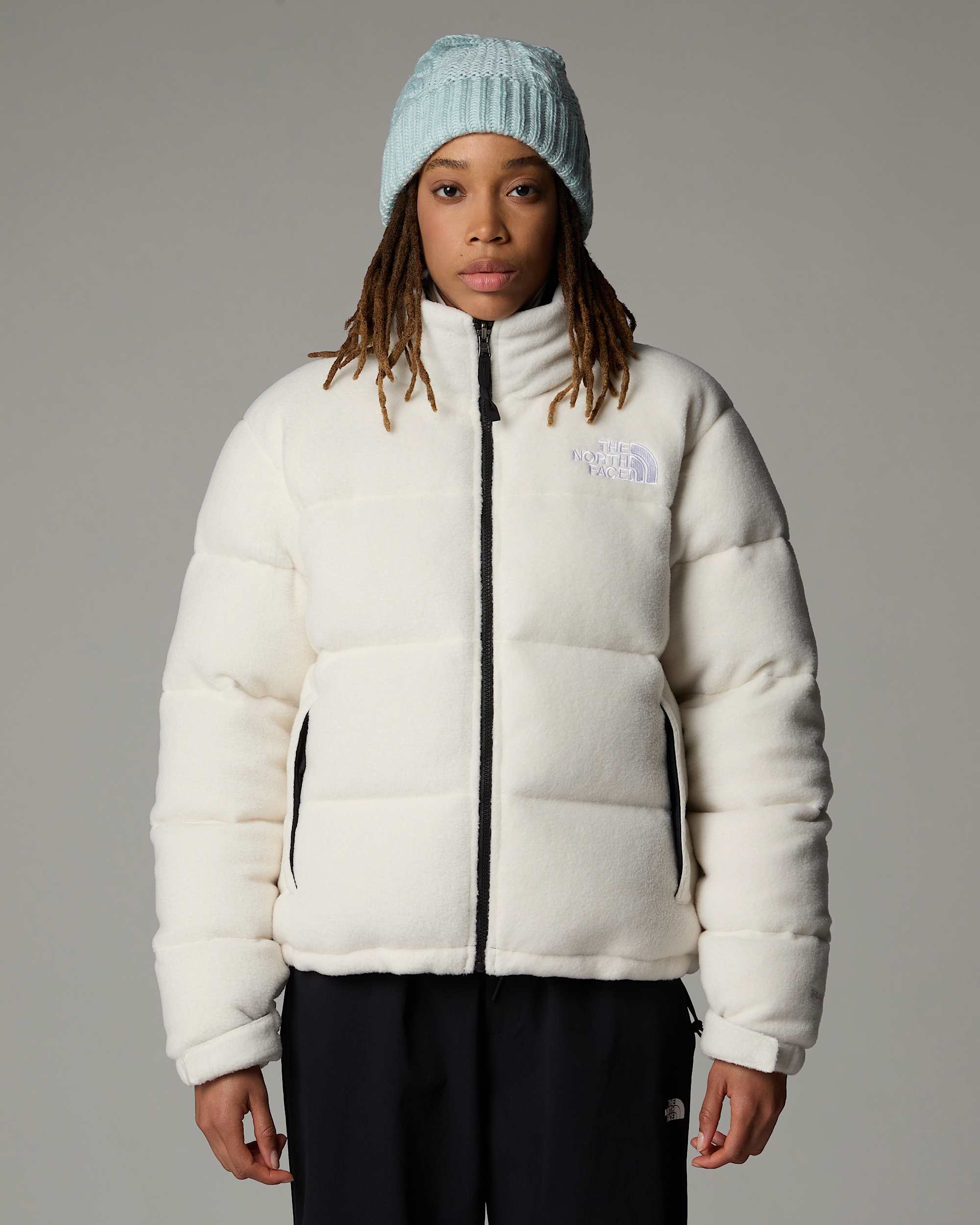 Womens Polar Nuptse Jacket TNF ALT2