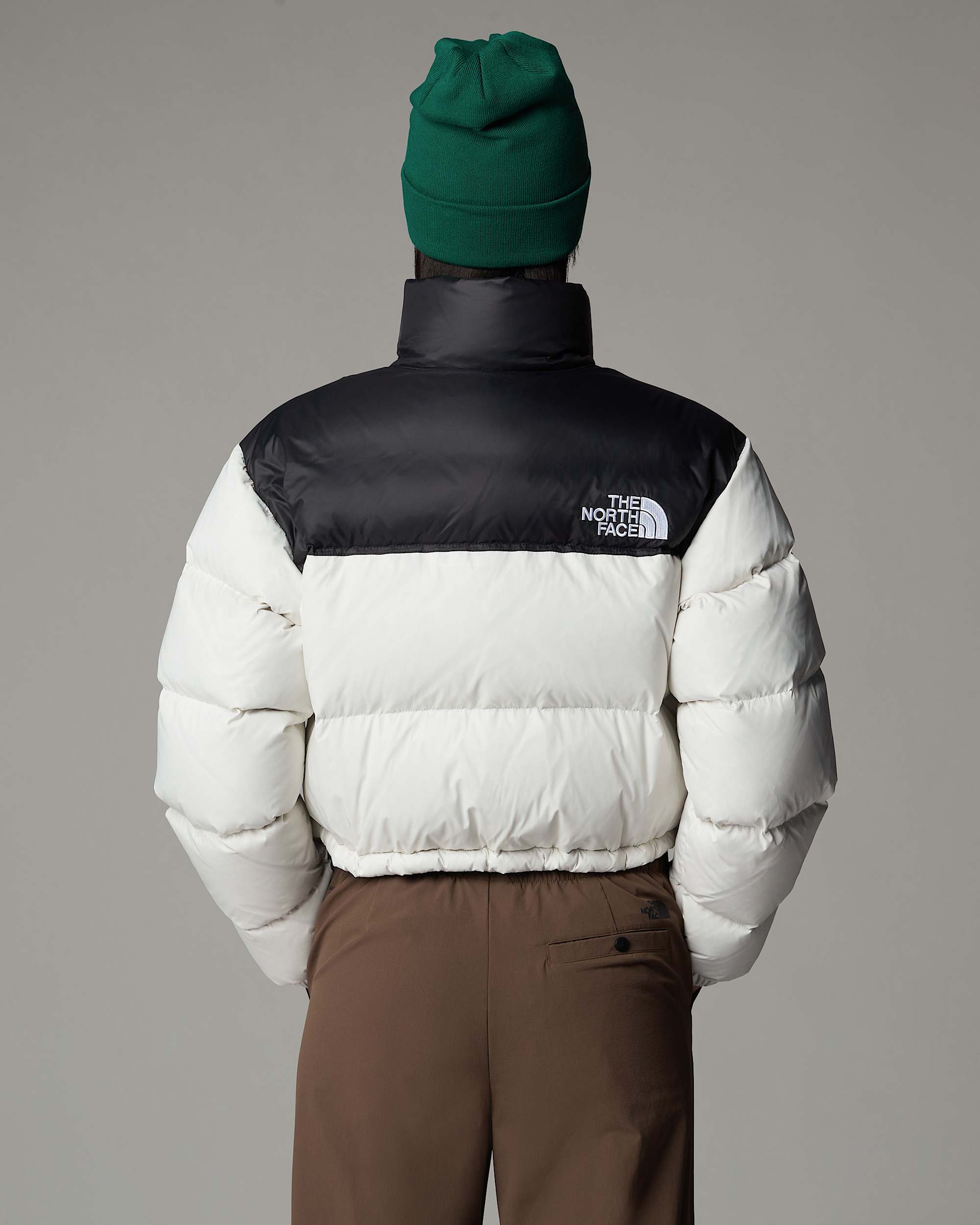 Womens Nuptse Short Jacket TNF ALT4