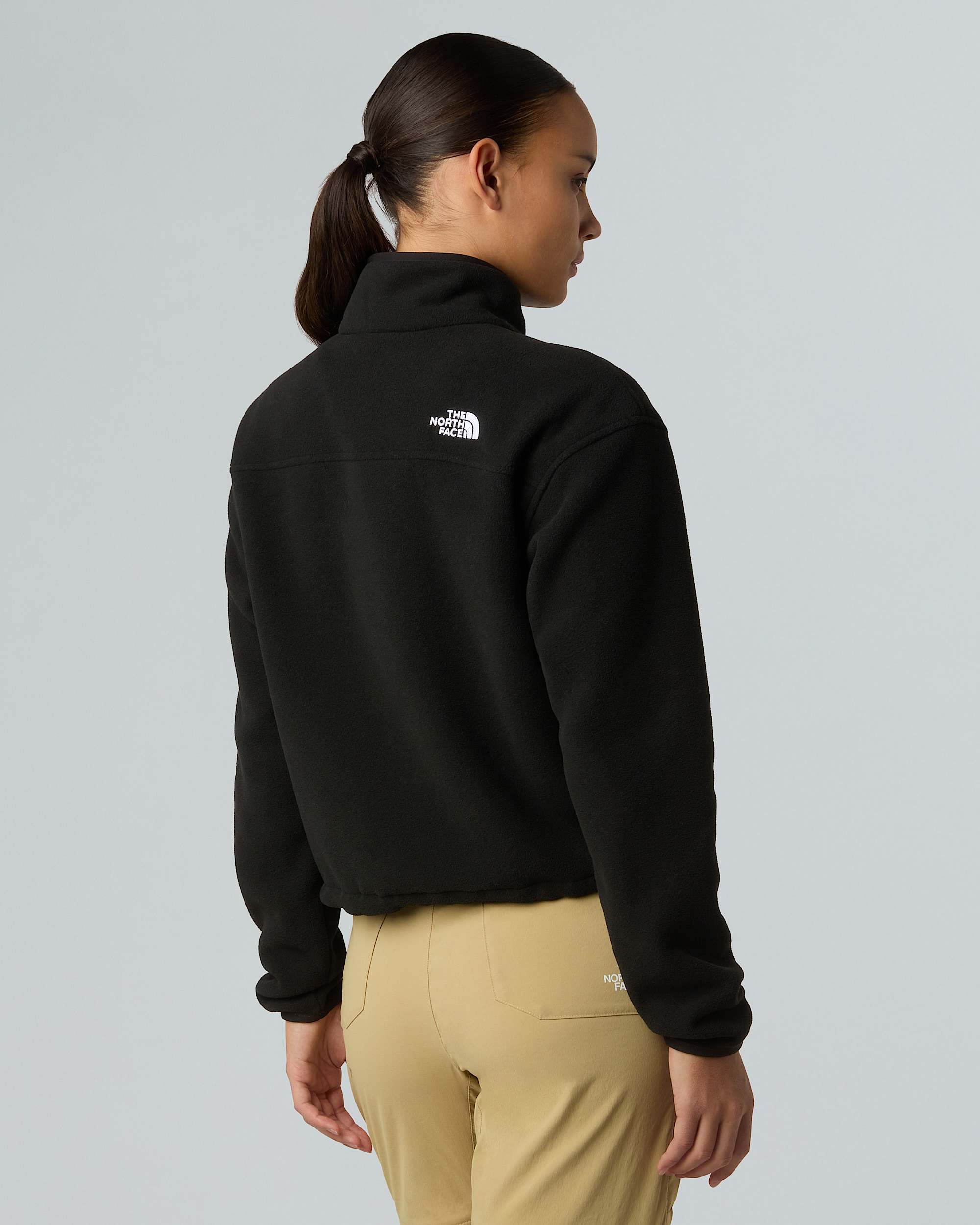 Womens Glacier 12 Zip Short Fleece TNF ALT2