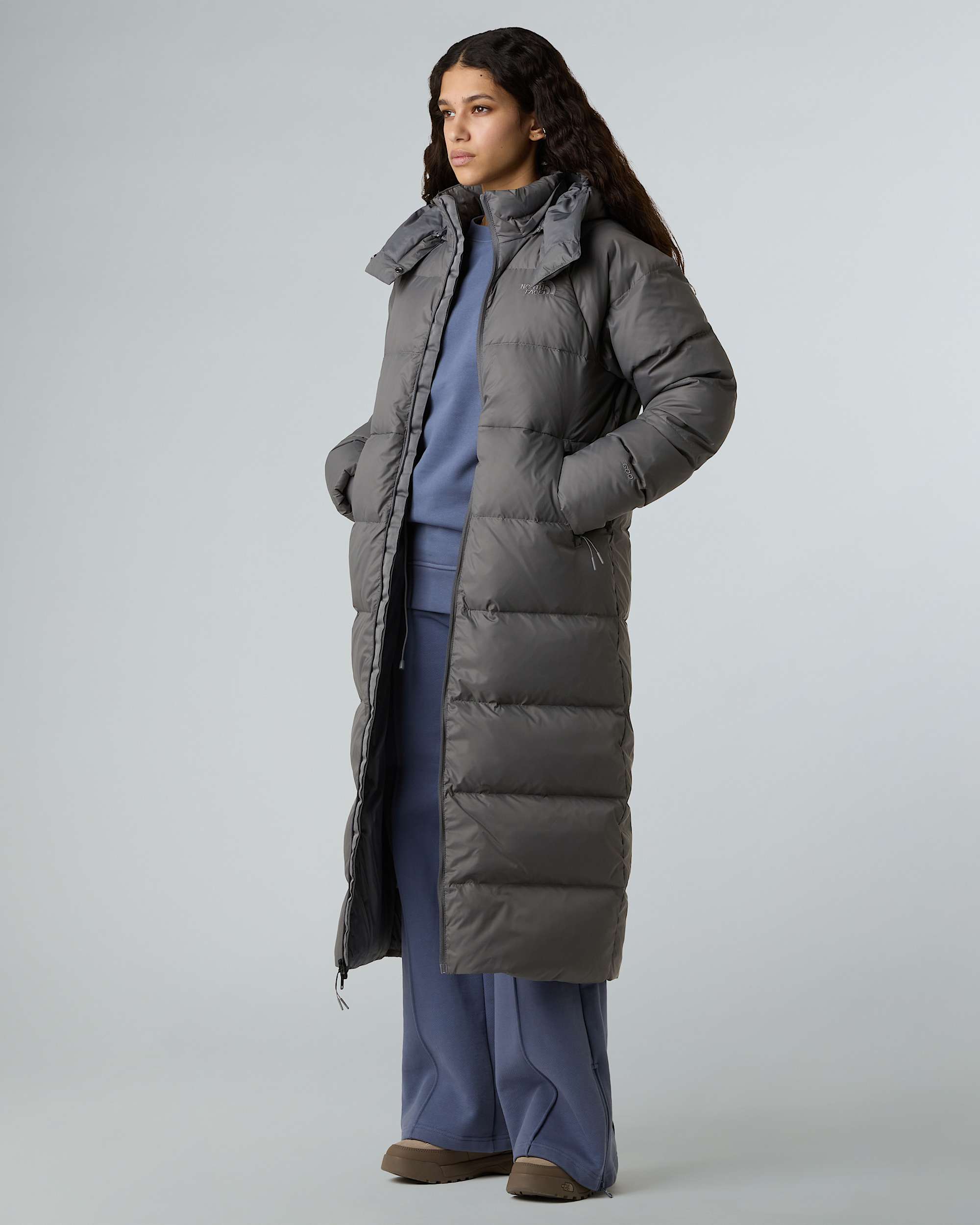 Parka longue  capuche en duvet Hydrenalite City pour femme TNF ALT3