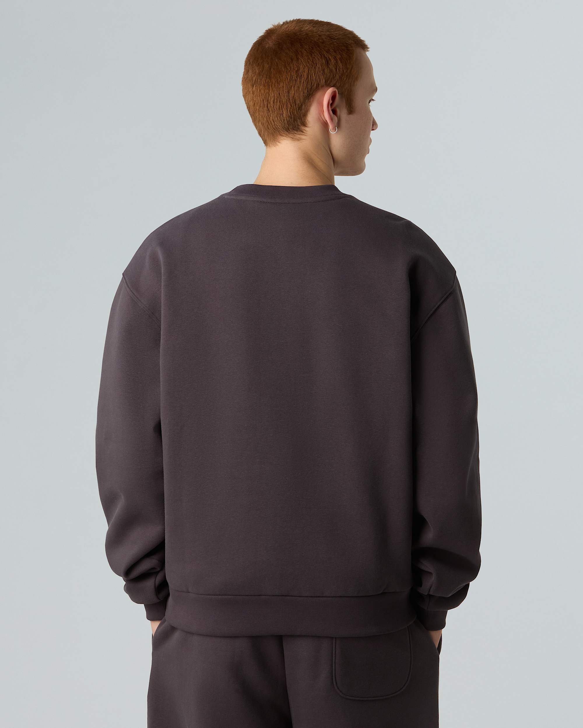 Mens Red Box Sweatshirt TNF ALT2