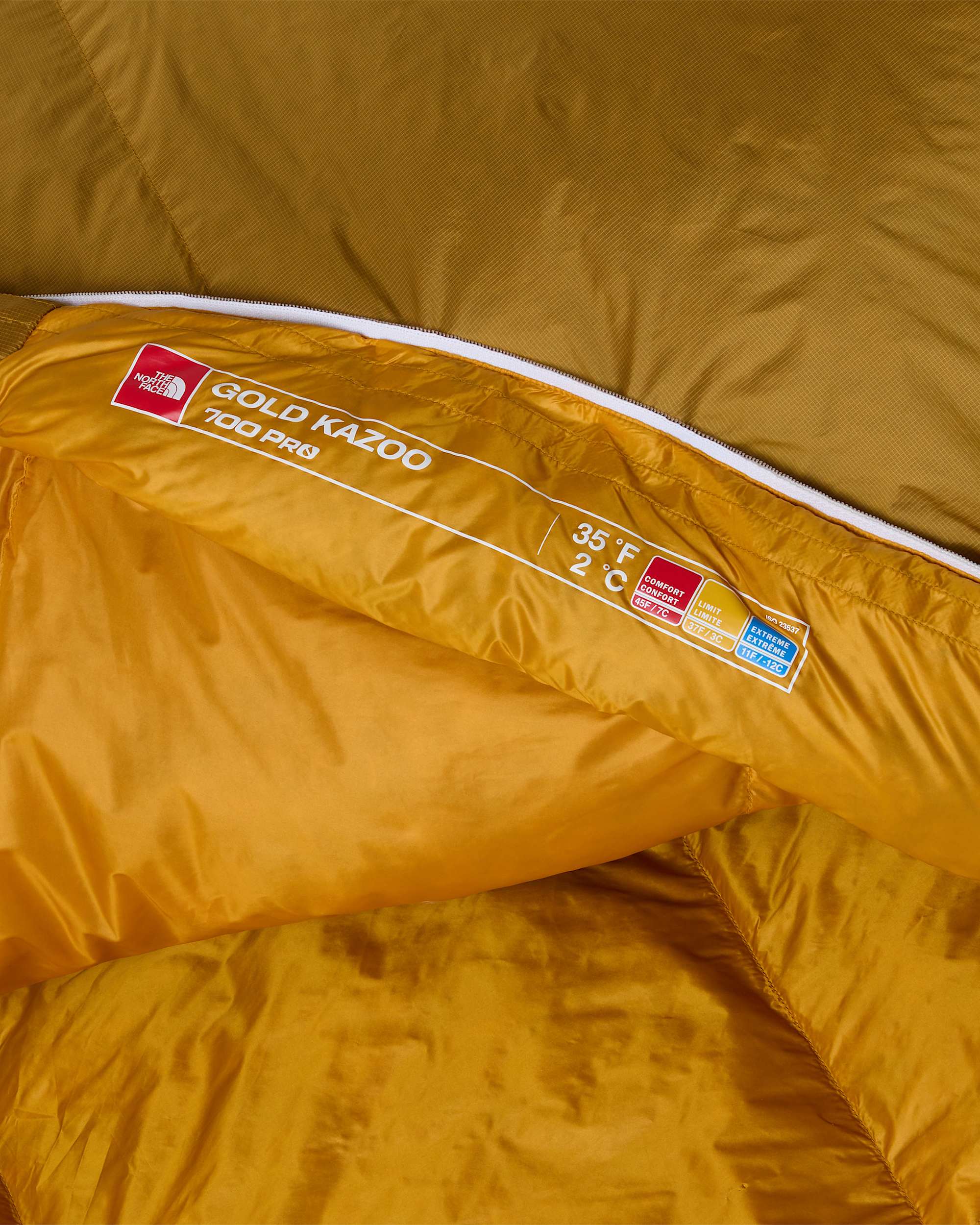 Gold Kazoo Eco Sleeping Bag TNF ALT3