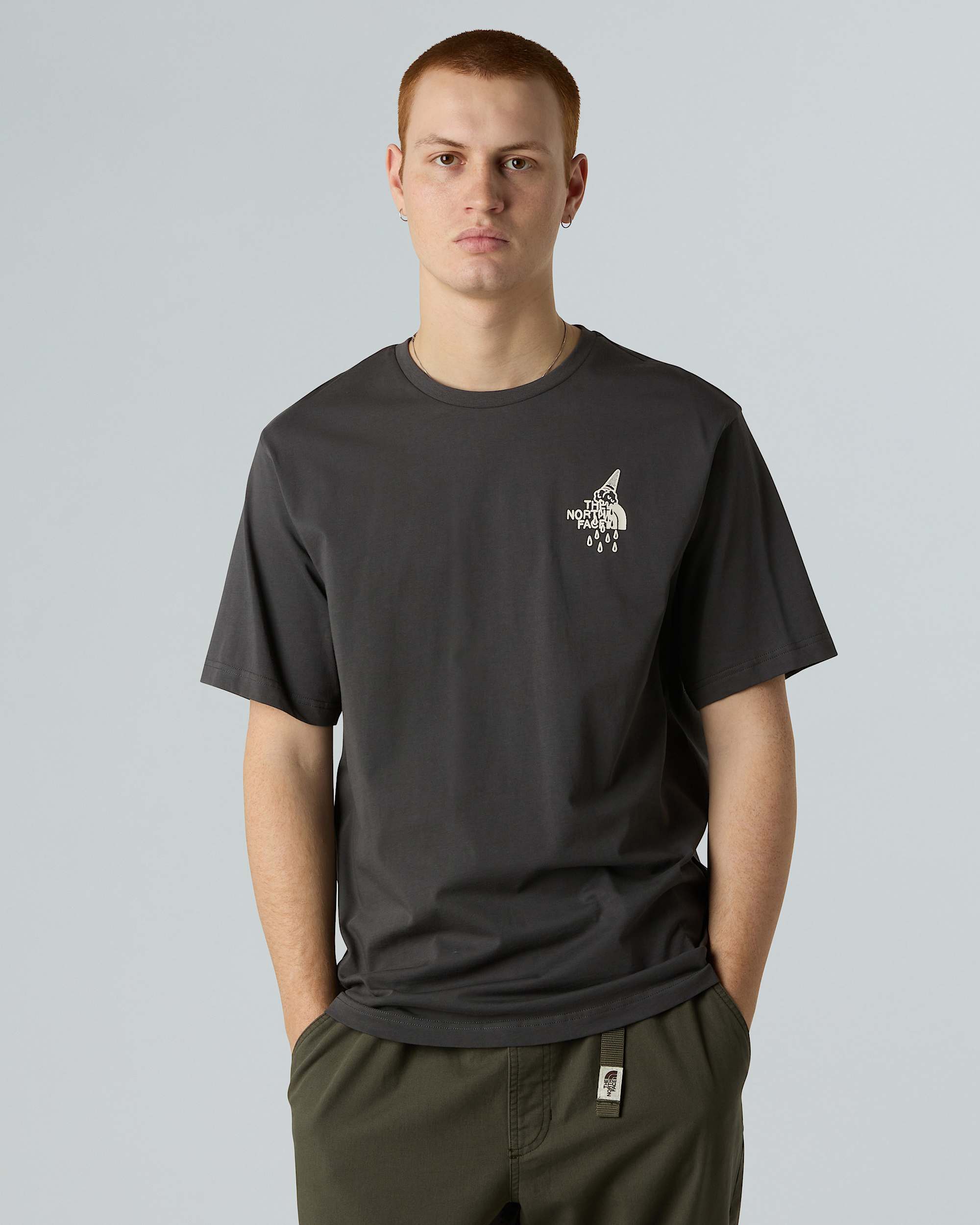 Tshirt dcontract Powder Days Graphic unisexe TNF ALT3