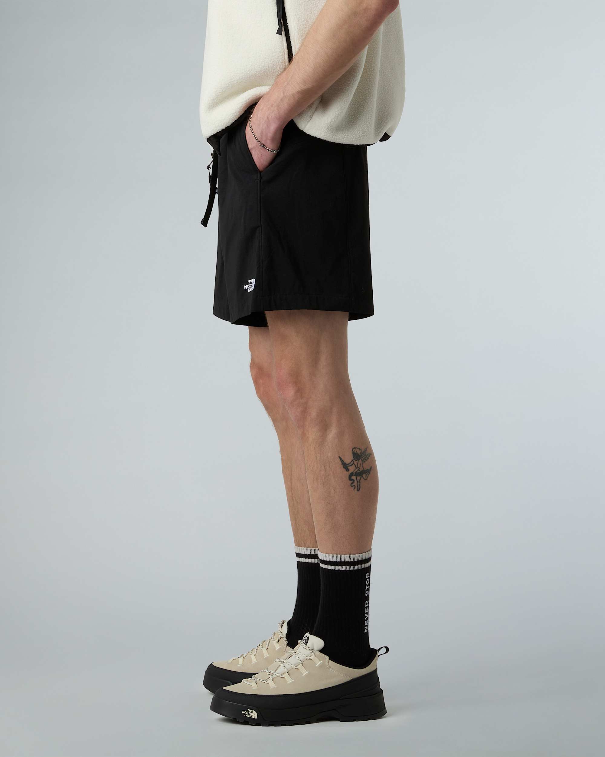 Mens Class V Pathfinder Belted Shorts  7 TNF ALT2