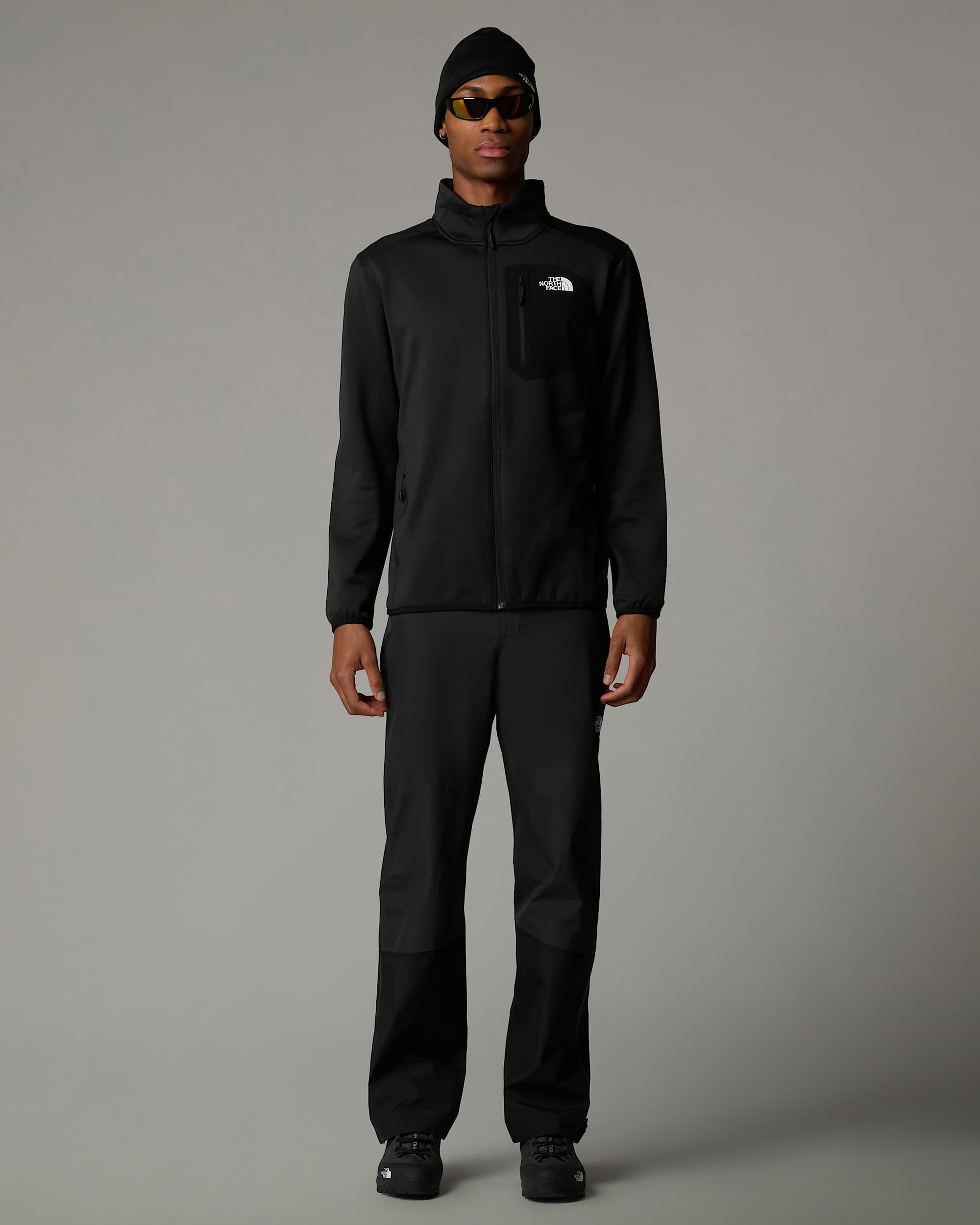 Forro polar con cremallera integral Crest para hombre TNF ALT3