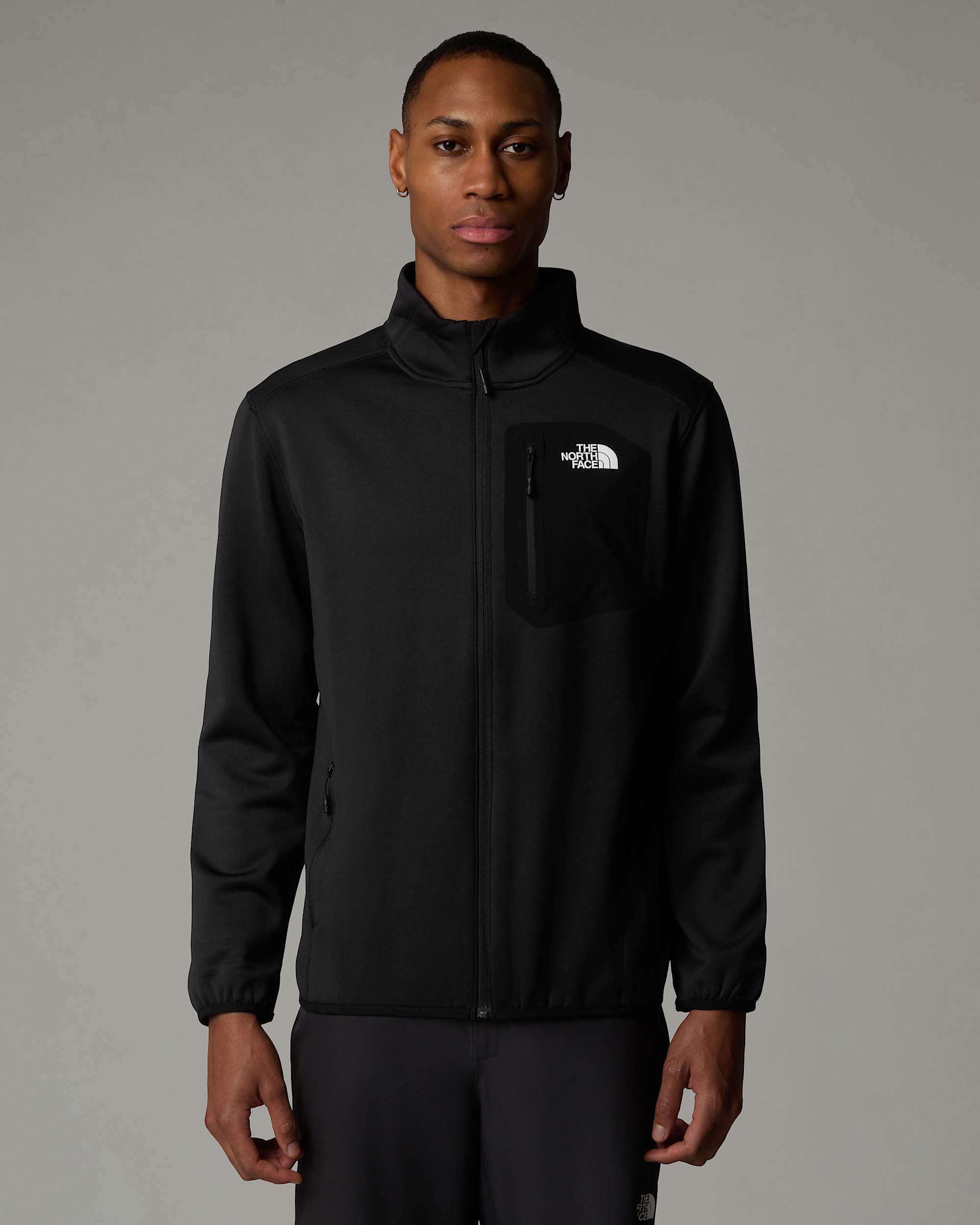 Forro polar con cremallera integral Crest para hombre TNF HERO